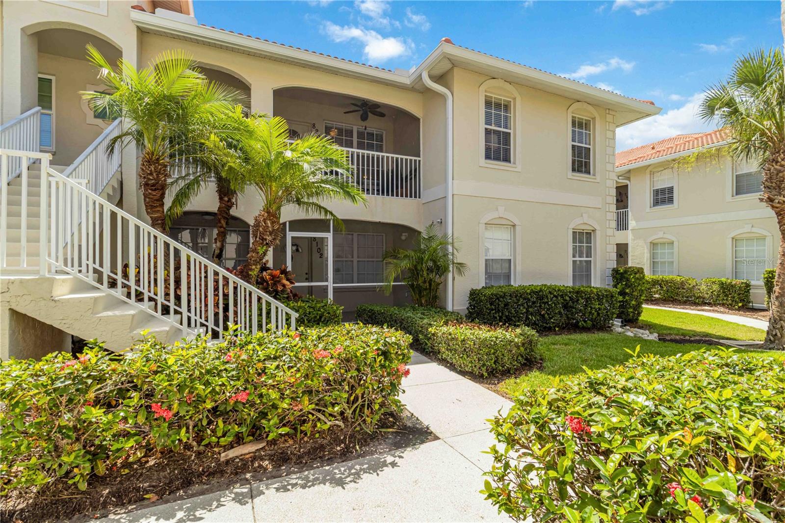 OFFERING 1 MONTH FREE!! Bright & Fully Furnished 2BR/2BA Condo with One-Car Garage in Prime Venice Location
Welcome to this spacious 2-bedroom, 2-bathroom condo, perfectly situated in a central Venice location just minutes from downtown, world-class beaches, shopping, and with convenient access to I-75. This second-floor end unit boasts vaulted ceilings, an open-concept living area, and an abundance of natural light that creates an inviting and airy atmosphere. HOA fully replaced all roofs and gutters beginning 2025 for even more peace of mind.
Enjoy your morning coffee or evening relaxation on the screened-in front lanai, and take advantage of the heated community pool and private clubhouse just steps away. The unit also includes a private one-car garage for secure and convenient parking.
Inside, the condo is fully furnished and move-in ready, with new kitchen appliances, a new washer and dryer, a recently replaced A/C and water heater, and freshly steamed carpets throughout. Both generously sized bedrooms feature large walk-in closets with ample storage.
Whether you're staying short-term or long-term, every detail has been thoughtfully provided? From bedding and towels to cookware, utensils, and dishware. All you need to bring is your suitcase and toothbrush. everything else is ready for you!
Don't miss this turn-key opportunity to enjoy the best of Venice living with all the comforts of home.
OFFERING 1 MONTH FREE (INQUIRE FOR DETAILS)