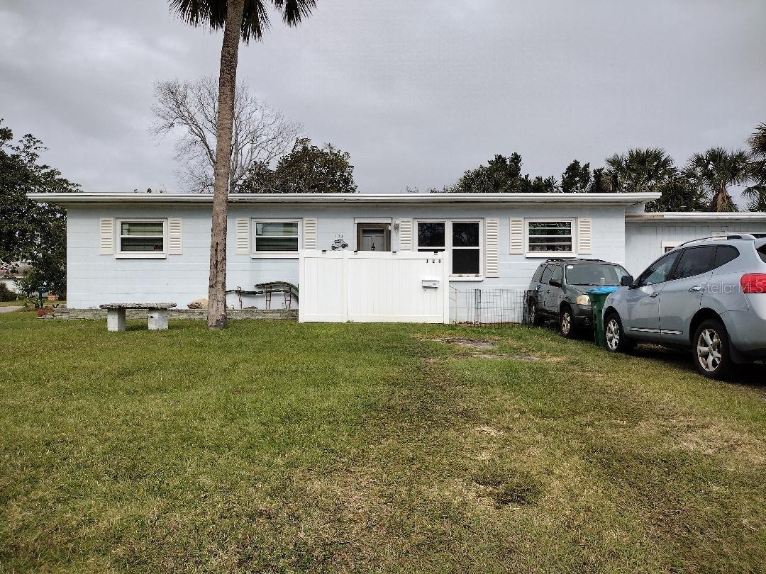 Good investment Opportunity in Holly Hill, Located between US-1 and Halifax River this 3 unit building offers a lot of potential for a long term investment. Unit 1, 1 bedroom, 1 bath, living room and kitchen with a carport. This unit does need some repairs done before renting out.
Unit 2, 2 bedroom 1 bath, living room and kitchen, This unit has a long term tenant that would like to stay. Unit 3 is an efficiency, with long term tenant that would like to stay. Owner has updated window 2024, Roof 2024, A/C units 2023. All information is intended to be accurate but not guaranteed.