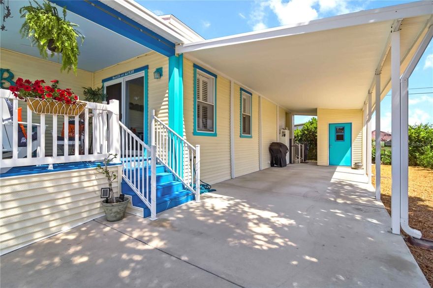 Step into this absolutely adorable 2-bedroom, 2-bath beachy cottage-style home. Offered turnkey furnished in the 55+ Fair Lane Acres - you can start enjoying the Florida lifestyle from day one. From the grill to the beach towels, the pots and pans to the patio furniture; everything is already in place… just bring your flip flops.

Built in 2014 and thoughtfully elevated off the ground, this home combines newer construction with peace of mind and style. Inside, you’ll love the bright, airy feel, enhanced by tropical plantation shutters and a seamless flow throughout.
Be sure to check out the 3D Matterport tour under virtual links to take a walk through virtually! 

The kitchen is both functional and inviting, featuring tall cabinetry, a breakfast bar, and space for an eat-in dining area - perfect for casual mornings or entertaining guests.

The split floor plan offers privacy, with a spacious primary suite tucked away from the guest bedroom. Enjoy your own retreat complete with an en-suite bath, generous storage, and a large walk-in closet.

Step outside and you’ll quickly see what makes this home special. The lush, meticulously maintained landscaping creates a welcoming, tropical setting - truly a must-see. Relax on the front porch with its hurricane-impact slider or take advantage of the large carport and attached storage room, perfect for beach gear, bikes, and all your Florida toys.

And it gets even better - the low HOA fee includes water and sewer, and gives you access to the community pool and amenities.

 This one is the total package—charming, move-in ready, and designed for easy coastal living.
 Schedule your showing today before it’s gone!