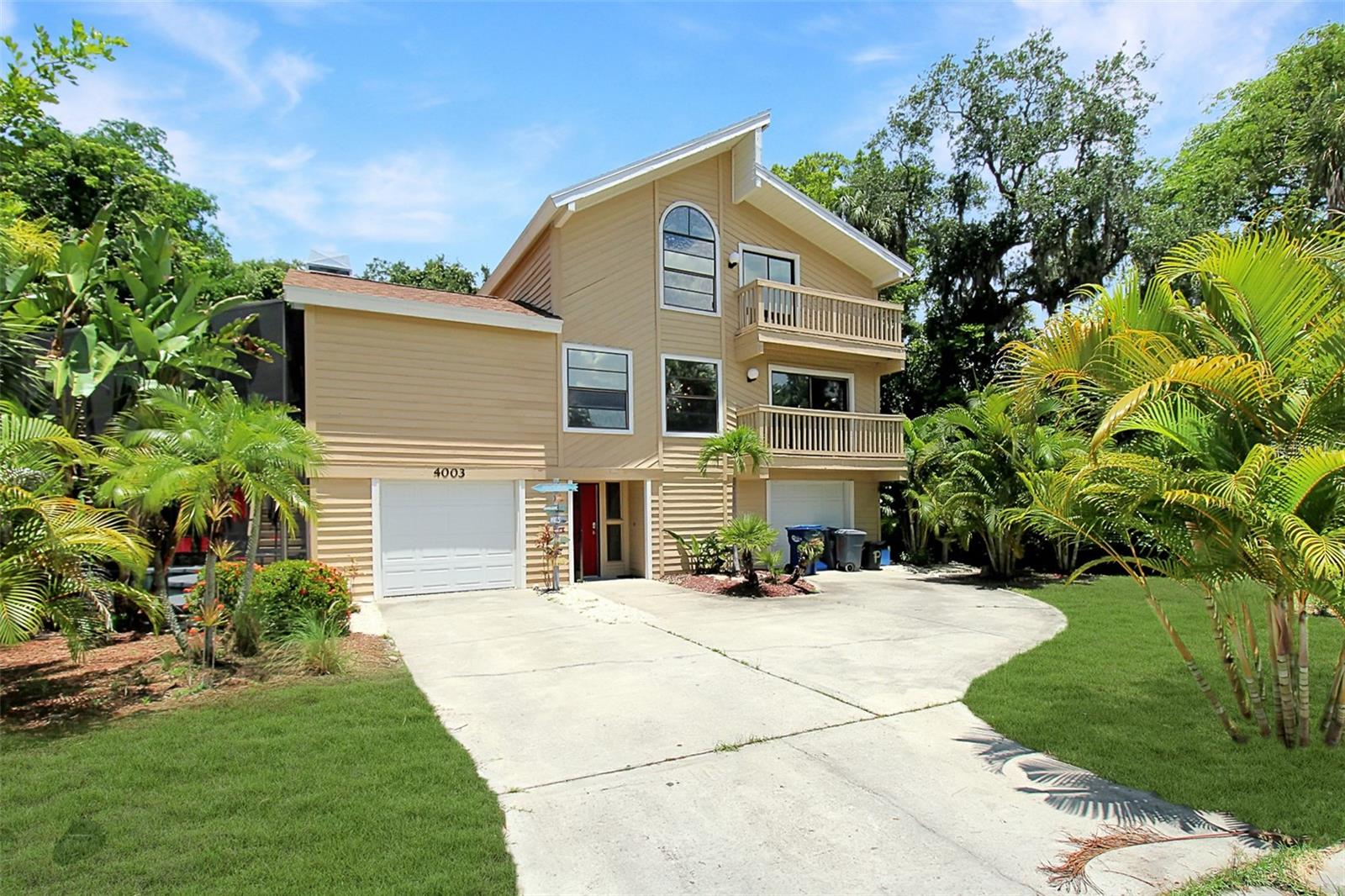 Welcome to Bayside Paradise! Nestled at the end of a tranquil cul-de-sac, just steps away from the prestigious IMG Golf Course and close to Bradenton Beach, this split-level 3-bedroom, 3-bathroom private pool home offers the perfect blend of luxury and convenience. As you step inside, a spacious foyer awaits and sets the stage for the elegance that awaits.
Ascend the staircase to the main living area, where vaulted ceilings in nearly every room create an atmosphere of openness. The oversized kitchen is a chef's dream, featuring stainless steel appliances, granite countertops, and a center island. With bar seating and a breakfast bar for casual dining, as well as a spacious dining room for more formal occasions, this home is perfect for entertaining family and loved ones.
The top floor hosts three bedrooms, each designed for comfort and relaxation. The spacious primary bedroom includes a queen-size bed, a seating area, a large walk-in closet, and an updated bathroom with a stunning walk-in shower. The second bedroom features a queen-size bed, a bunk bed set, and ample closet space. The second bathroom boasts an updated vanity and a shower/tub combo. The third bedroom, with its queen-size bed, is ideal for unwinding after a day of adventure. A third bathroom on the second level and features a large walk-in shower.
Step outside to the decked balcony overlooking the sparkling pool, where built-in seating and a covered area create the perfect setting for outdoor gatherings with your friends and family. A staircase leads to the pool below, surrounded by lush landscaping for added privacy. There is a fire pit through the screen door by the pool for those late night s'mores!
This home offers an unparalleled lifestyle of luxury and tranquility, perfect for both relaxation and entertainment.
House Rule: No smoking. No burning candles inside of lodging. No parties. No pets.
Fireplace is not for guests use.