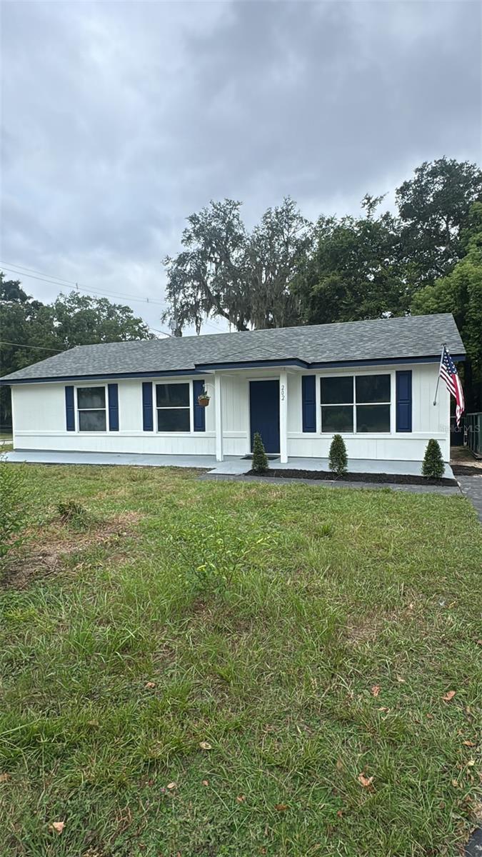 Beautifully remodeled 3 bedroom 2 bathroom located in the quiet sugar hill neighborhood of south east Gainesville property is located on a nice corner lot! property Features a BRAND NEW ROOF, completed with permits. The property is fully updated included a new kitchen with quartz countertops, light fixtures, luxury vinyl flooring all throughout the house and brand new stainless steel appliances! Walk in closets complete each room, Do not miss out on this move in ready stunner.