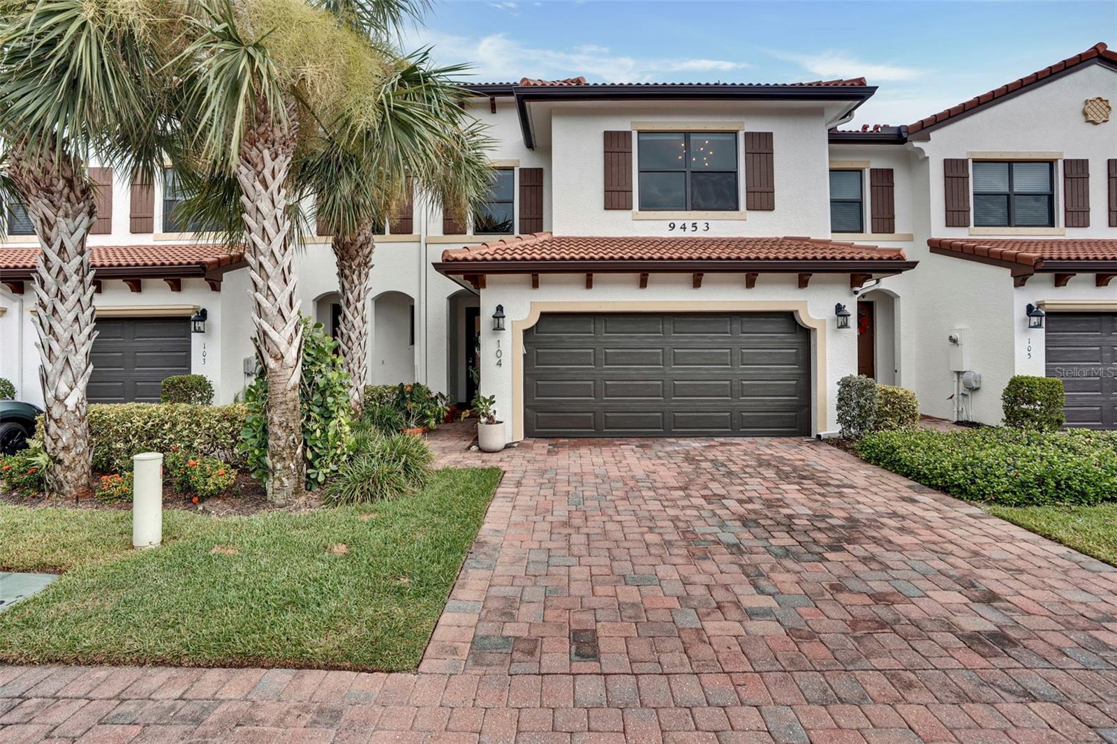 Quality meets convenience in this beautifully appointed 3-bedroom, 2.5-bath townhome located in the highly desirable gated community of Villa Medici. Designed with comfort and style in mind, this residence features an attached 2-car garage, a light-filled open layout, and a host of high-end finishes. The chef’s kitchen is a standout, offering stainless steel appliances, granite countertops, a subway tile backsplash, and ample cabinetry—perfect for everyday cooking or entertaining. The spacious primary suite offers a peaceful retreat with a large walk-in closet and an en-suite bath featuring dual sinks, a walk-in shower, and a relaxing Roman tub. Two additional bedrooms and a second full bath provide space for family, guests, or a home office, while a main-level powder room adds convenience. Beyond the home itself, Villa Medici offers exceptional community amenities, including a heated pool, fitness center, and clubhouse—all within a secure, gated setting. The location is unbeatable, with quick access to Southwest Florida’s beaches, nature parks, top-rated schools, shopping, dining, and everyday essentials. With a well-managed HOA and resort-style amenities, this property delivers the ideal combination of low-maintenance living and luxurious comfort. Whether you’re seeking a seasonal escape or a full-time residence, this home offers the perfect Florida lifestyle.