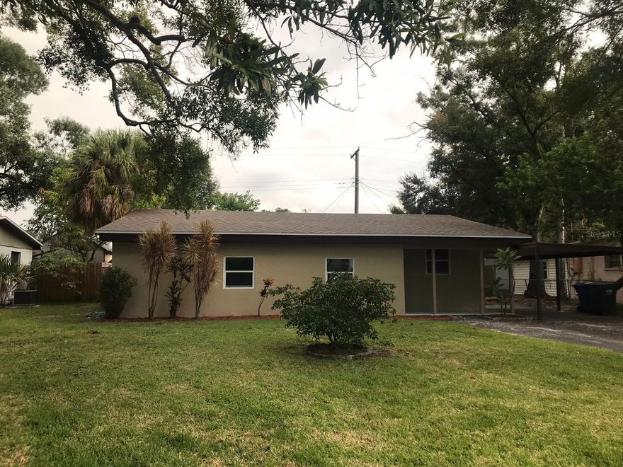 Full updated home in a prime Location!!! NO HOA. NO CDD. the a/c 2017, new water heater new appliances. Located only minutes from Downtown Tampa, Ybor City Historic District, Sparkman Wharf, Tampa Riverwalk and so much more that Tampa has to offer. This tastefully styled 3-BEDROOM 2 bath home is MOVE IN READY for immediate occupancy! A rich color laminate flooring spans the length of the home, no carpet here! Soft neutral tones inside provide a gentle contrast and welcoming feel. The bright and airy kitchen pops with shaker-style cabinets and gorgeous quartz counters. Stainless appliances, cabinet hardware, and fixtures, as well as pendant lighting button up this perfect kitchen. 3 generous bedrooms share a stylish 2 bathroom with more of the same tasteful finishes. Outside, the fenced yard, storage shed, and driveway  this great property. Surrounded by mature oak trees and located within close proximity to Brandon mall, major shops, commuter roads, hospitals, sporting events, nightlife, and more.