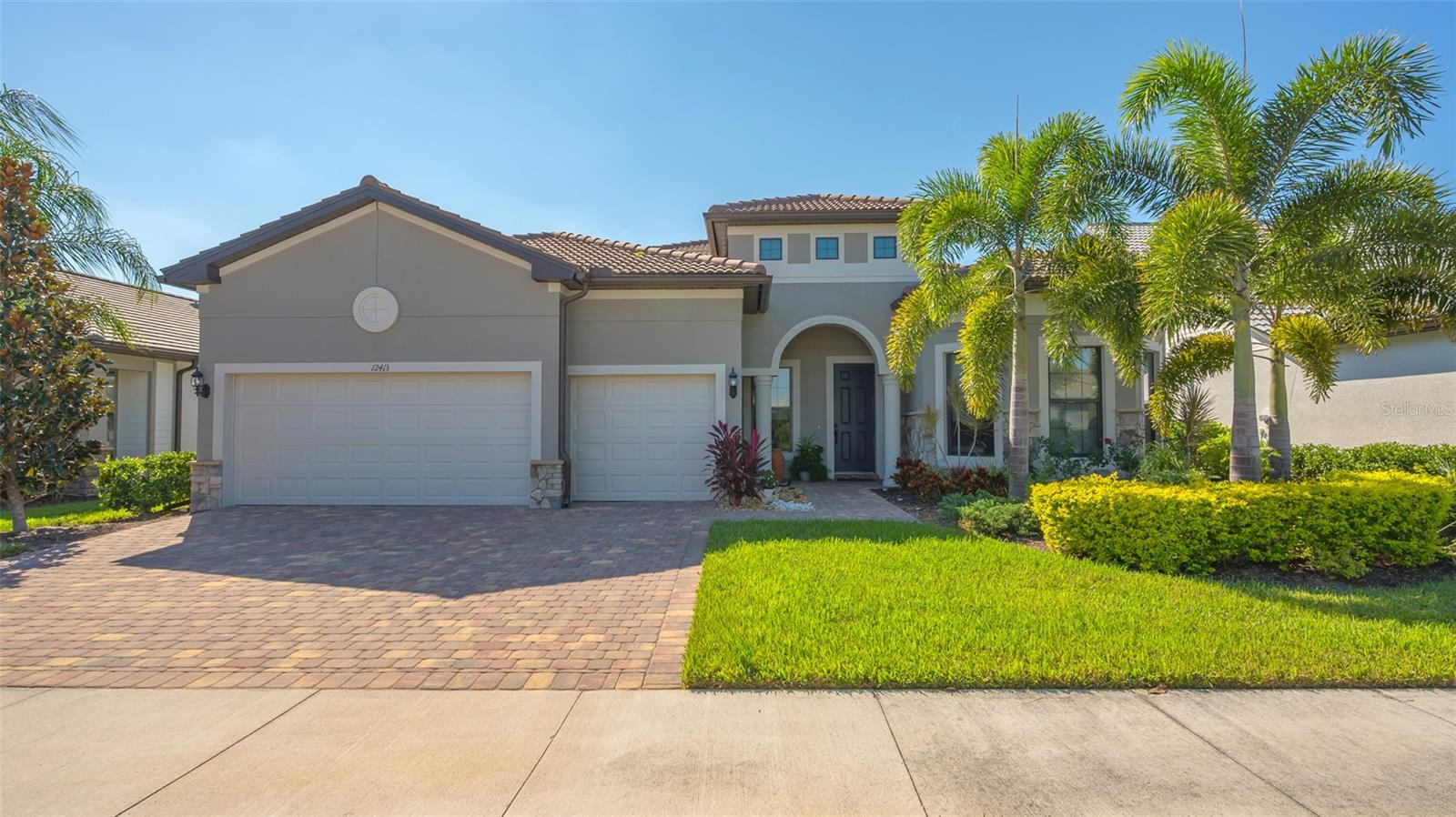 Very popular Pinnacle Model in Hammock Preserve on Palmer Ranch* This beautiful maintenance free home has approx. 2500 sq. ft. under air* 3 bed. plus office, 3 full baths* Custom pool & spa with private courtyard views* This open & spacious great room floor plan has numerous custom upgrades such as hurricane/impact windows & sliders for lower insurance costs* Higher 11 ft, ceilings, real wood floors throughout the living area, master bedroom & den* Custom kitchen with large walk around center island, quartz counters, upgraded cabinets & appliances* Disappearing edge sliders, surround sound, gas tankless hot water heater & more* Three car garage with paver brick driveway* Quartz counters in all bathrooms* Hammock Preserve is a resort style gated community with clubhouse, activity director, fitness, heated pool/spa, tennis, pickle ball, bocci & more* Located in the heart of Palmer Ranch near shopping, Legacy bike trail & world famous siesta key beach*