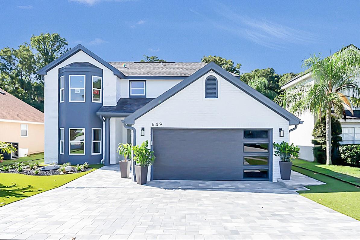 Welcome to this beautifully maintained 4-bedroom, 3.5-bathroom residence that seamlessly blends comfort, style, and convenience.
Featuring a spacious and thoughtfully designed floor plan, this home offers the perfect setting for both everyday living and entertaining. The newly renovated high tech kitchen is a true showpiece—boasting brand-new appliances, sleek finishes, and ample storage to meet all your culinary needs.
Soaring vaulted ceilings and a cozy fireplace anchor the expansive family room, creating a warm and inviting atmosphere. Luxury vinyl plank flooring runs throughout the home, offering both elegance and durability with minimal upkeep.
Each bathroom has been tastefully updated with contemporary design elements, including granite surfaces that elevate the home's upscale aesthetic. Step outside to the rear porch overlooking a tranquil pond—ideal for hosting guests, enjoying time with pets, or simply unwinding in your private outdoor retreat.
Located just minutes from the vibrant heart of downtown Lake Mary, you'll enjoy easy access to local shops, dining, entertainment, and community events.