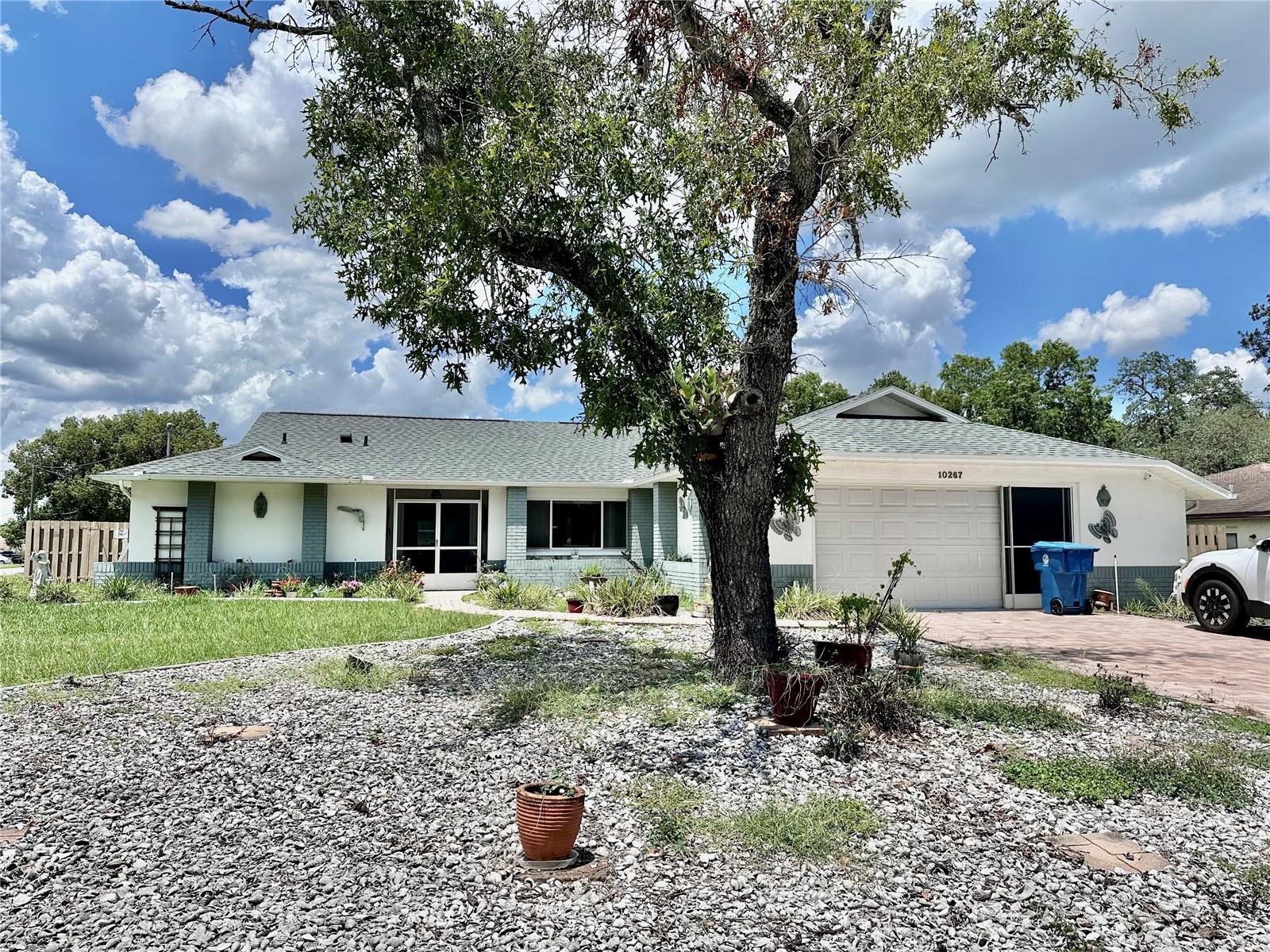 Welcome to 10267 Elgin Blvd — where comfort meets convenience in this beautifully updated pool home.
Set on a well-kept lot, this property offers a private oasis complete with a screened-in pool, sunroom, and an additional screen room—ideal for entertaining or relaxing in peace. The open patio comes equipped with a powered sunshade, so you can enjoy just the right amount of sunshine any time of day.
The fully fenced backyard adds privacy, making it a perfect space for pets, gardening, or weekend get-togethers. Plus, the brand-new roof adds major value and peace of mind.
Inside, the updated kitchen shines with stainless steel appliances, while new luxury vinyl plank flooring brings both style and durability to the main living areas. The primary suite has been thoughtfully upgraded, featuring a large walk-in shower and an oversized walk-in closet that feels like a dream.
Additional highlights include a paver driveway for added curb appeal, fresh interior paint, energy-efficient windows throughout.
This home is a true gem, offering a rare combination of thoughtful updates, outdoor living space, and modern comfort. Schedule your showing today and explore the potential of this move-in ready retreat!