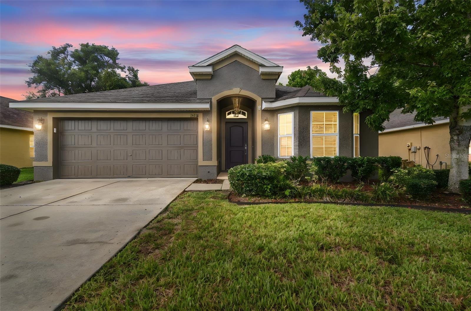 Beautifully maintained and decorated with style, this light-filled home offers a welcoming open floor plan, where the kitchen overlooks both the living and dining areas—perfect for everyday living and entertaining. Inside, you’ll find three spacious bedrooms, including a large primary suite featuring a walk-in closet, double sinks, separate shower, and soaking tub. The second bath is crisp and stylish, complemented by a convenient laundry room.
This home is truly move-in ready, with fresh exterior paint, a new hot water heater, and hurricane shutters for peace of mind.
The quiet, spacious backyard with a lovely tree-lined backdrop provides a relaxing retreat, while the cul-de-sac location in a gated, family- and pet-friendly golf community offers both privacy and amenities.
Enjoy resort-style living with a pool, clubhouse with fitness center, tennis and basketball courts, pickleball, shuffleboard, ping-pong, a full-service restaurant, and an 18-hole golf course. For golf enthusiasts, the practice chipping and putting greens are just steps from the front door—an unmatched convenience that makes perfecting your short game part of everyday life.
The HOA delivers incredible value at just $198/month, covering cable, internet, trash, gated security, reserves, and full access to amenities.
Conveniently located near schools, county parks, shopping, and dining, with the Suncoast Parkway just minutes away, you can reach downtown Tampa in under 45 minutes.
This home combines comfort, style, and Florida living at its finest—schedule your private tour today!