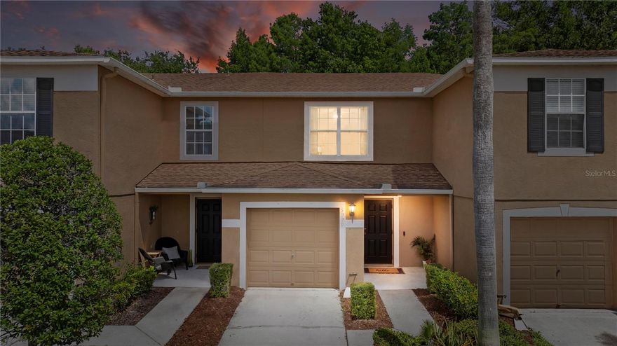 Welcome to Edgewater at Grand Oaks, where comfort meets convenience! Nestled on a serene conservation lot in the heart of Land O Lakes, this beautifully maintained 2-bedroom, 2.5-bath townhome offers the perfect blend of peaceful living and an unbeatable location. Both bedrooms are generously sized suites on the second floor, each featuring a private en-suite bathroom and walk-in closet, ideal for homeowners and guests alike.
The open-concept main floor boasts a bright and airy kitchen, living room, and dining area combo, along with a convenient guest half-bath. The attached 1-car garage comes equipped with installed hanging storage, maximizing your space from day one. Step outside to your private patio and take in the tranquil conservation views, the perfect backdrop for morning coffee or evening gatherings. When you're ready to cool off, the community pool is just steps away. No CDD fees! Roof replaced in 2019.
Commuters will love the quick access to SR-54, Bruce B. Downs, and I-75, putting Tampa, Wesley Chapel, and the greater Tampa Bay area within easy reach. You are just minutes from Tampa Premium Outlets, Wiregrass Mall, The Grove at Wesley Chapel, AdventHealth Wesley Chapel, BayCare hospitals, top-rated Pasco County schools, and an abundance of restaurants, grocery stores, and everyday conveniences along the SR-54 corridor.
Whether you are a first-time buyer, downsizer, or savvy investor, this move-in ready townhome checks every box. Schedule your private showing today!