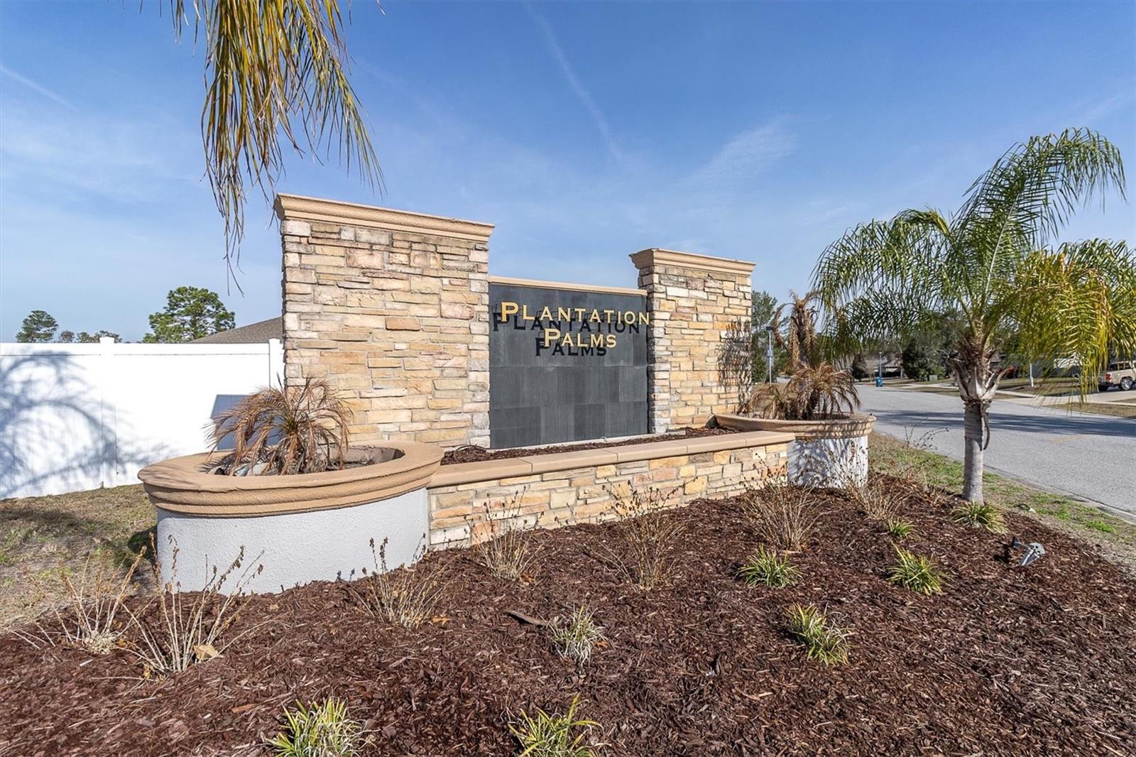 PLANTATION PALMS - Residential