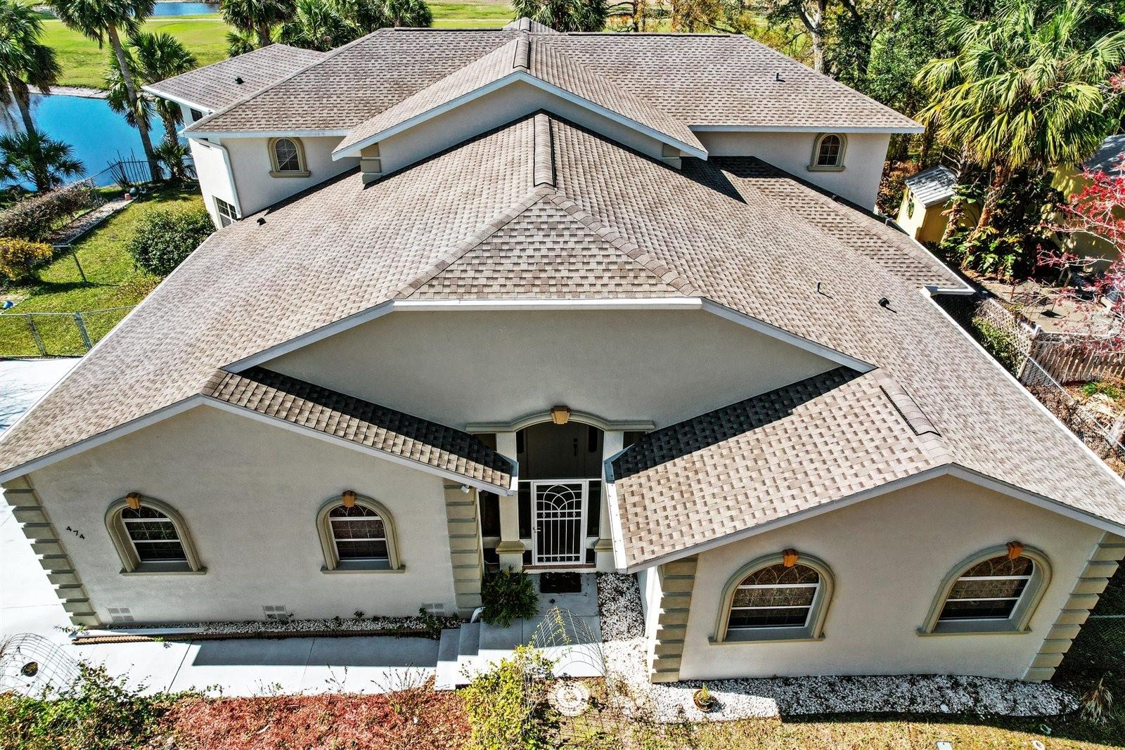 Beautifully crafted custom concrete block home in Crystal River, offering 4,148 square feet of thoughtfully designed living space. This spacious two-story residence features three bedrooms and two full baths in the main home, along with a separate two-bedroom, one-bath in-law suite with its own private entrance—perfect for multi-generational living or guest accommodations. Built with a raised stem wall and slab foundation, the home combines durability with elegant design.
Enjoy serene views of the golf course and pond from your large backyard pool, creating a peaceful and private outdoor retreat ideal for entertaining or relaxing. The home’s interior offers both formal and casual living spaces, a convenient powder room, and designer finishes throughout. The roof was replaced in 2022, and the HVAC system was updated in 2016, providing added value and peace of mind.
Located just minutes from Kings Bay and Fort Island Beach, this home offers easy access to boating, fishing, and Crystal River’s renowned coastal lifestyle. Experience a well-built, spacious home in a prime location—schedule your showing today.