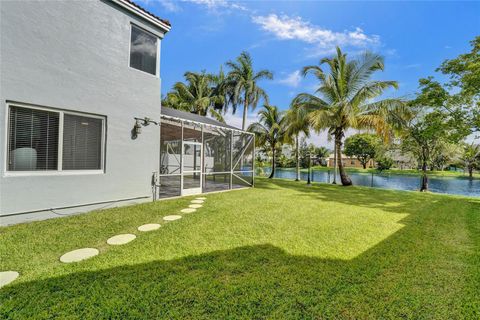 A home in PEMBROKE PINES