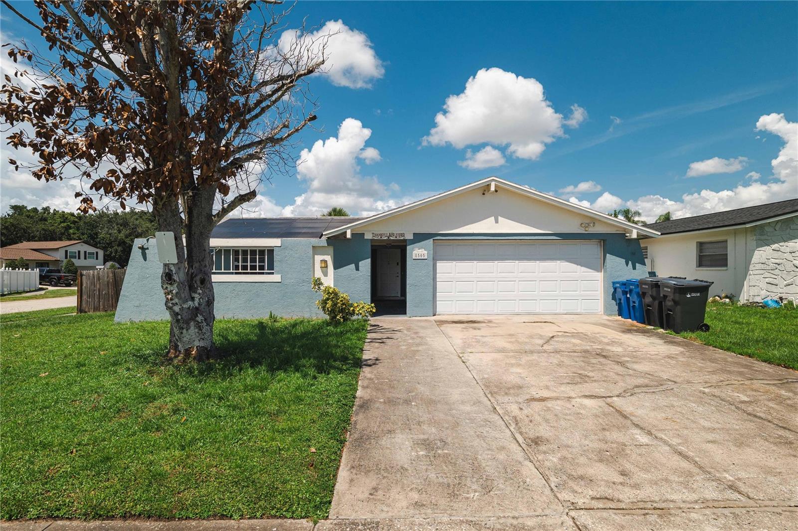 Welcome to this beautifully updated pool home in the heart of vibrant Town 'N' Country, Florida! Situated on a spacious corner lot with no HOA or CDD, this property offers freedom and flexibility with room to grow. This 3-bedroom, 2-bathroom home features a separate mother-in-law suite, perfect for guests, extended family. Inside, you'll love the gorgeous kitchen with granite countertops, modern finishes, and a layout designed for both functionality and entertaining. The home has been freshly painted and is move-in ready!
Enjoy Florida living with your private pool, basketball court in an oversized backyard, and ample outdoor space for BBQs, play, or relaxing in the sun. Located just minutes from Tampa International Airport, top-rated restaurants, hospitals, and with easy access to major roads like Hillsborough Ave, Courtney Campbell Causeway, and I-275, convenience is at your doorstep. Don’t miss this rare opportunity. Schedule your private showing today! ** Measures are estimated buyer is responsible for verifying the accuracy**