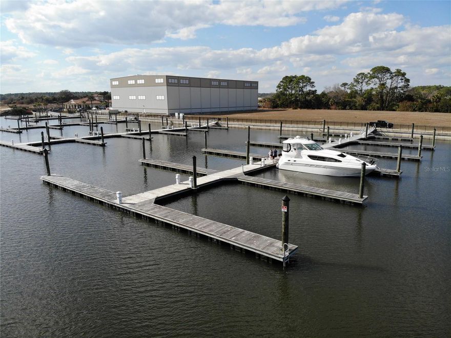 Brand-new 50’ floating dock slip for rent, just around the corner from the Intracoastal. This T-dock can accommodate powerboats, sailboats, or catamarans up to 50 ft, and includes water and 50 AMP shore power. Rental also includes access to resort-style community amenities: pool, gym, and tennis courts. Located in the gated Marina Del Palma community in Palm Coast—minutes to major roads and an easy drive to Daytona, Ormond Beach, and St. Augustine. Bring your boat and enjoy waterfront living with top-