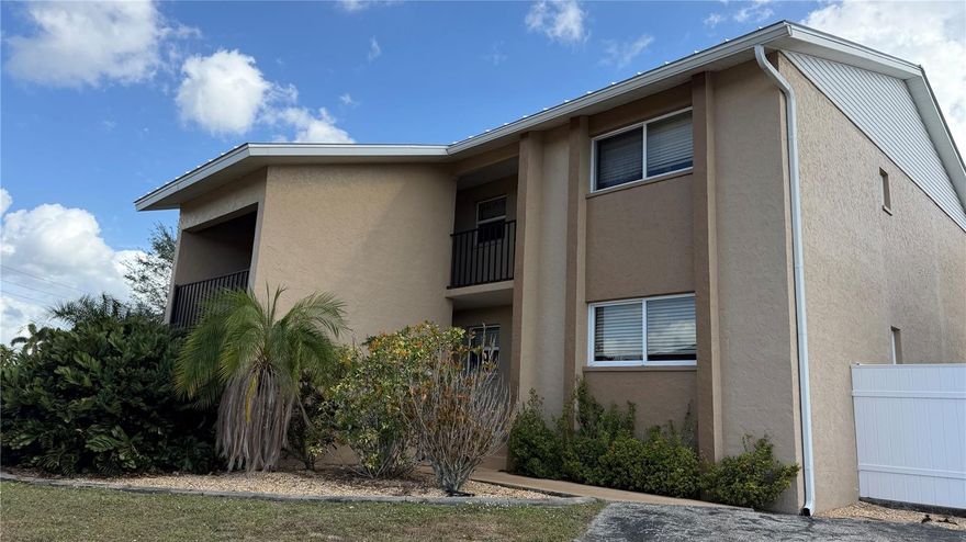 AVAILABLE NOW this 2-bedroom, 1 bath condo on the second floor is located in beautiful Punta Gorda Isles. This condo features spacious rooms, open floor plan, with large walk-in closets, and ceiling fan. It also has updated white kitchen and bath cabinetry and screened in lanai for your enjoyment. Convenient to shopping, dining and glorious Charlotte Harbor this place is a must see! Sorry no Pets