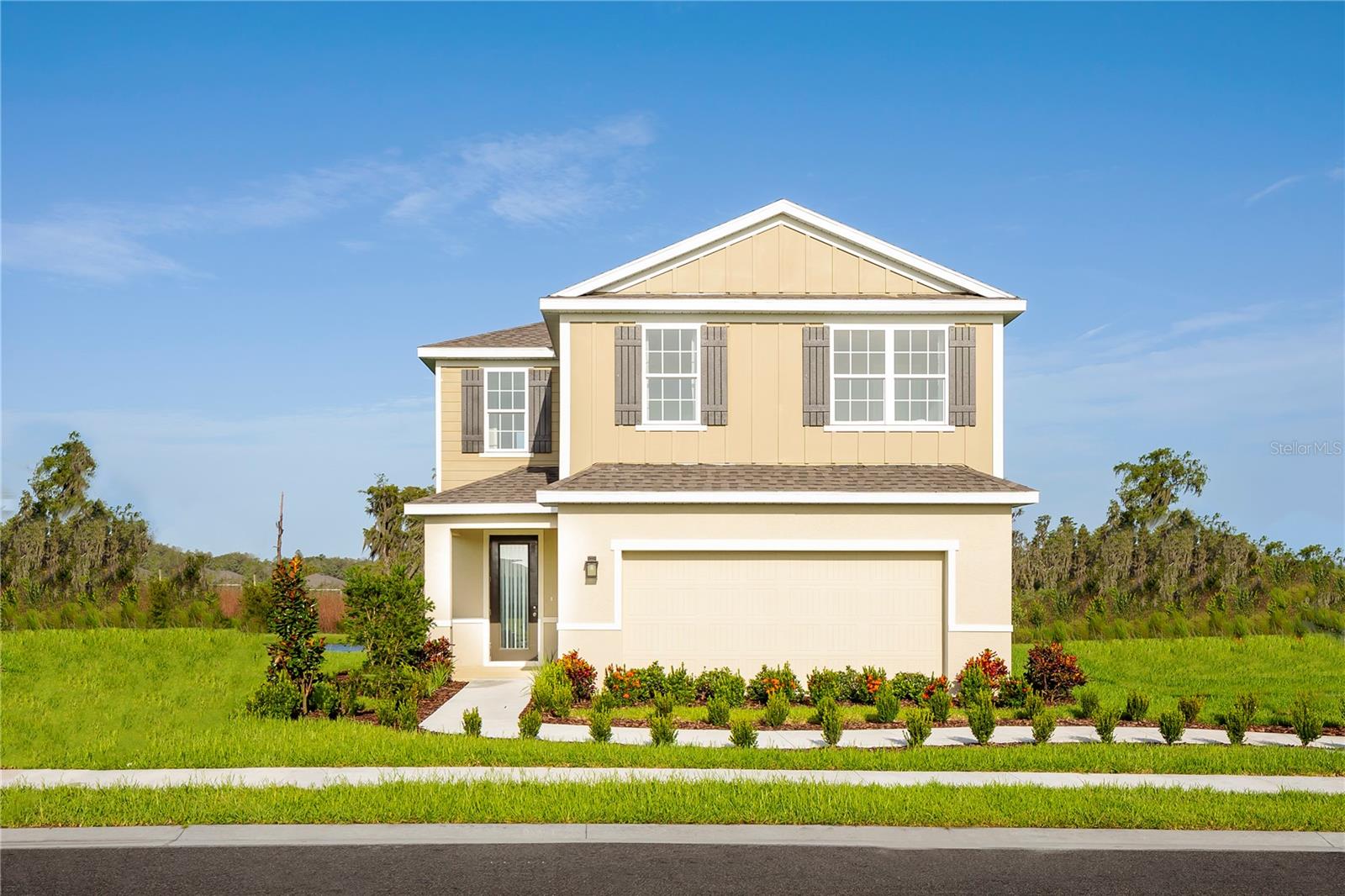 Pre-Construction. To be built. Welcome to Cypress Ridge Ranch in Wimauma, Florida! Discover your dream home in a serene, amenity-rich community. Whether you're downsizing, looking for more space for your growing family, or a first-time buyer, we have the perfect home for you. Our selection of open-concept floorplans, perfect for today’s modern lifestyles, means you can have it all - a home office, guest suite, or playroom - you can design your space your way. The best part? The things you want -- like granite countertops in the kitchen, quartz in the bathrooms, and 42” cabinets - are already included. There’s so much to do – in and around the community, like dipping your toes in our resort-style pool and cooling off in the cabanas, running around with the family in the fenced-in sports field, or having a friendly competition with your neighbors on one of our two private, pickleball courts. Wimauma offers a surprising array of activities for visitors to enjoy. The Hillcrest single-family home has it all. Your convenient 2-car garage leads to your gourmet kitchen where a large island overlooks the dining and family rooms. Gather in this open area with friends or outside on your large lanai. Upstairs, 3 spacious bedrooms and a double vanity full bath surround a versatile loft, the perfect spot for entertaining visiting guests. Your deluxe owner’s suite features dual walk-in closets and double vanity bath. All Ryan Homes now include WIFI-enabled garage opener and Ecobee thermostat. **Closing cost assistance is available with use of Builder’s affiliated lender**. DISCLAIMER: Prices, financing, promotion, and offers subject to change without notice. Offer valid on new sales only. See Community Sales and Marketing Representative for details. Promotions cannot be combined with any other offer. All uploaded photos are stock photos of this floor plan. Actual home may differ from photos.