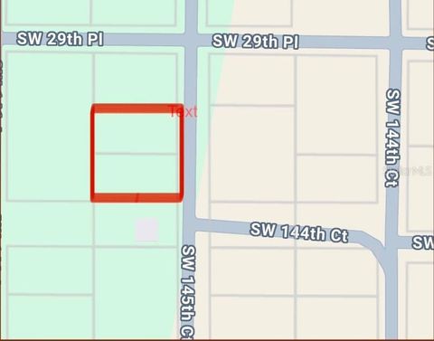 LOT 10 & 11 SW 145TH CT OCALA FL 34481