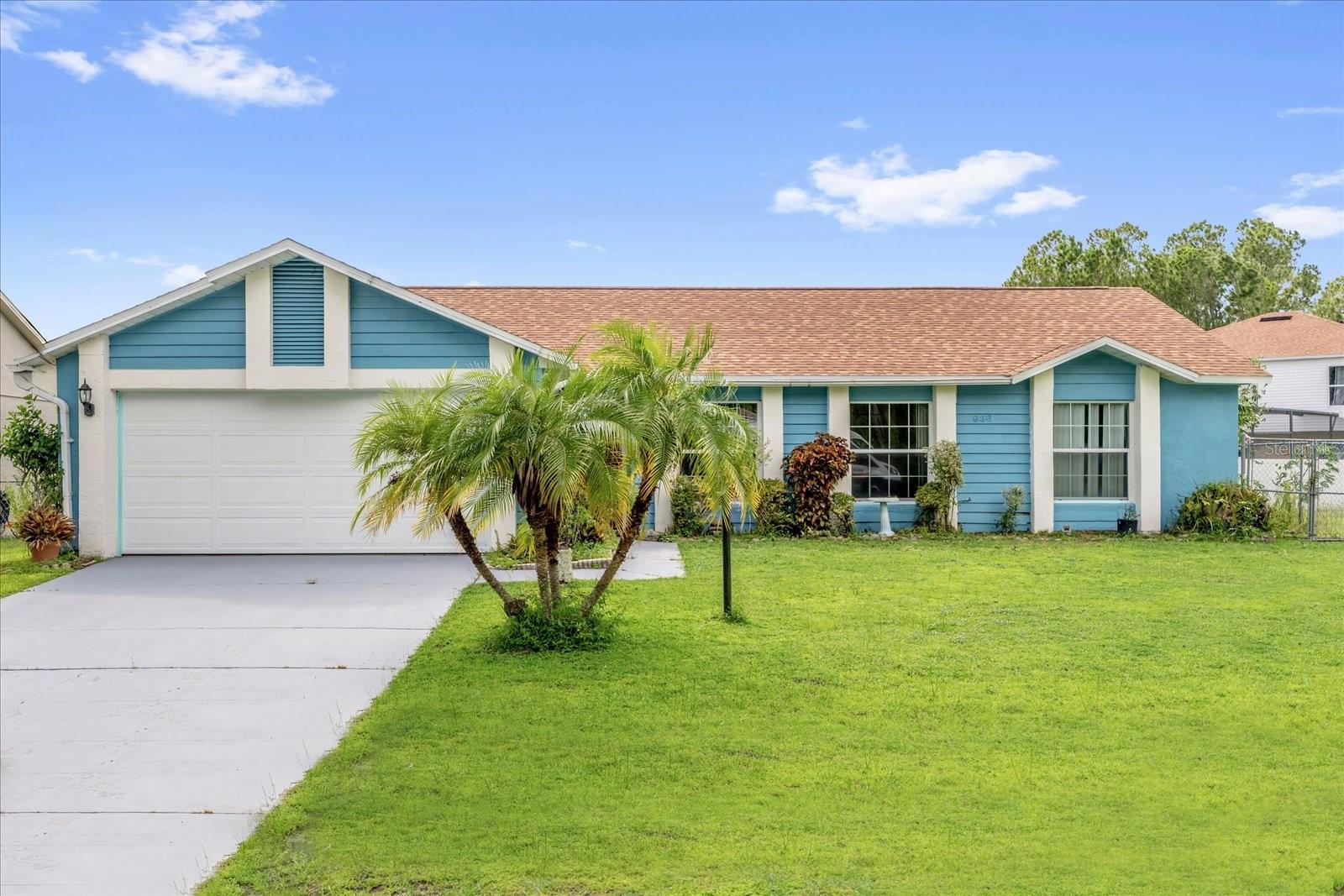 Welcome to 936 Gillingham Court, a beautifully maintained 3-bedroom, 2-bathroom home nestled in the growing and highly sought-after community of Poinciana. From the moment you arrive, you’ll notice the pride of ownership and the thoughtful updates that make this home truly move-in ready.
Step inside to find a desirable split floor plan that perfectly balances privacy and togetherness, making it an excellent choice for families or those who enjoy having dedicated spaces for guests or a home office. The spacious living areas flow seamlessly, creating a warm and inviting atmosphere. One of the standout features of this property is the expansive enclosed back porch, offering a versatile space ideal for entertaining, hosting gatherings, or simply relaxing and enjoying the Florida lifestyle year-round.
This home comes with numerous recent upgrades that add value and peace of mind for its new owners. The roof was replaced in 2024, the AC system was installed in 2022, the water heater was updated in 2021, and the garage door is brand new—significant improvements that ensure comfort and efficiency for years to come. As an added bonus, the HOA includes internet service, giving you one less monthly bill to worry about and making it easy to stay connected.
Living in Poinciana means becoming part of one of Florida’s fastest growing and thriving communities, known for its wide array of amenities, parks, recreational facilities, and convenient access to shopping, dining, and schools. Whether you’re a first-time buyer, looking to upgrade, or searching for a well-appointed home in a vibrant area, this property checks all the boxes.
With its prime location, modern updates, and welcoming layout, this home will not stay on the market for long. Schedule your private showing today and experience all that 936 Gillingham Court has to offer—you may just find your perfect place to call home.
