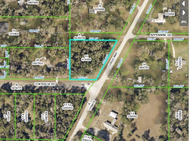 Commercial lot for sale in Brooksville, Florida. Paved road, electric and telephone available. Well and septic needed. This partially wooded parcel is great location for your next business. It is conveniently located to shopping, restaurants and medical facilities. 8 Minutes to Expressway. 15 minutes to Brooksville or Weeki Wachee, and only about an hour drive to Tampa and the Int'l airport!
Property has had zoning added for indoor and outdoor storage Zoning Allowed.
Property is high and dry.
329' Road frontage on Citrus way.
Also comes with Wetland Report and Current Survey
C1 Commercial Zoning. Permitted uses: Permitted uses in the C-1
Commercial District shall be as follows:
Comparison goods stores
Convenience goods stores with a limit of 12 vehicle fueling stations
Personal service establishments
Domestic and business service establishments
Domestic and business repair establishments
Business, professional and nonprofit organization offices
Public offices
Business training schools
Restaurants with or without alcohol dispensation
Indoor commercial amusement establishments
Indoor motion picture theaters
Motels
Hotels
Automobile parking establishments
Gasoline service stations with a limit of 12 vehicle fueling stations
Light building material establishments
Mortuaries, funeral homes
Antique stores
Alcoholic beverage dispensation package and restaurants only
Retail food stores
Veterinary clinics with air conditioned, sound-attenuated runs
Light marine establishments
Fire stations and state, county and municipal police stations
Light domestic rental establishments
Auto parts establishments
Dry cleaning establishments
One (1) single-family dwelling unit (minimum of six hundred (600) square feet) commercial parcel in conjunction with the operation of business on the premises; such single-family dwelling unit shall be an integral part of the principal business structure and located behind or above that portion of the business structure devoted to service to the public
Day care centers and preschools
Automobile service establishments limited to four (4) service bays
Places of Public Assemblée
Fraternal organizations
Secondhand stores
Retail plant nurseries with outside storage limited to plants and packaged products
Auto glass establishments
Aircraft parts establishments
Nursing care homes
Light construction service establishments
Call Centers
Just ask if there is something your looking to put here.
Great for GAS STATION OR OUTDOOR STORAGE
Traffic count has doubled in last two years!