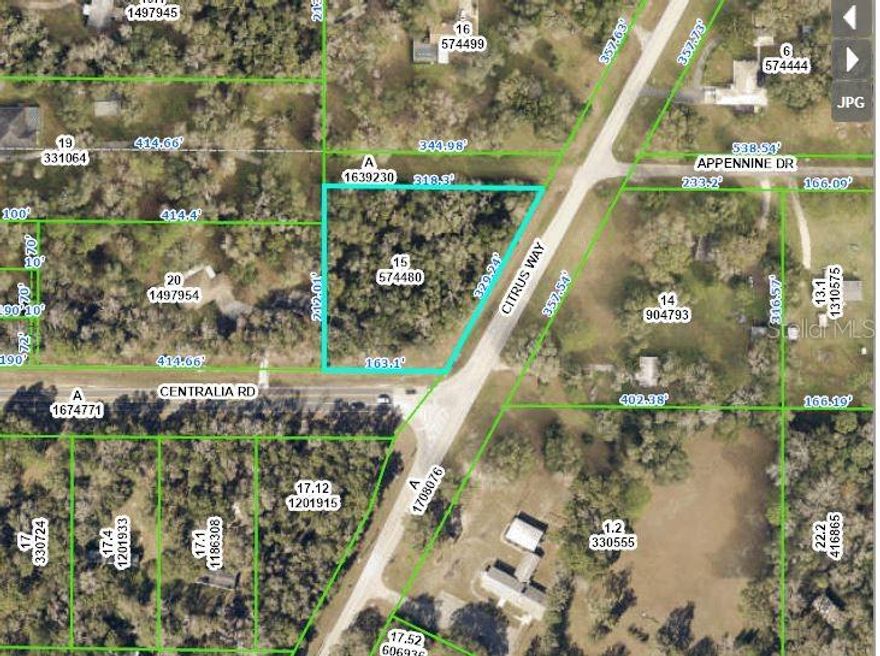 Commercial lot for sale in Brooksville, Florida. Paved road, electric and telephone available. Well and septic needed. This partially wooded parcel is great location for your next business. It is conveniently located to shopping, restaurants and medical facilities. 8 Minutes to Expressway. 15 minutes to Brooksville or Weeki Wachee, and only about an hour drive to Tampa and the Int'l airport!

Property has had zoning added for indoor and outdoor storage Zoning Allowed.

Property is high and dry.

329' Road frontage on Citrus way.

Also comes with Wetland Report and Current Survey

C1 Commercial Zoning. Permitted uses: Permitted uses in the C-1

Commercial District shall be as follows:

Comparison goods stores

Convenience goods stores with a limit of 12 vehicle fueling stations

Personal service establishments

Domestic and business service establishments

Domestic and business repair establishments

Business, professional and nonprofit organization offices

Public offices

Business training schools

Restaurants with or without alcohol dispensation

Indoor commercial amusement establishments

Indoor motion picture theaters

Motels

Hotels

Automobile parking establishments

Gasoline service stations with a limit of 12 vehicle fueling stations

Light building material establishments

Mortuaries, funeral homes

Antique stores

Alcoholic beverage dispensation package and restaurants only

Retail food stores

Veterinary clinics with air conditioned, sound-attenuated runs

Light marine establishments

Fire stations and state, county and municipal police stations

Light domestic rental establishments

Auto parts establishments

Dry cleaning establishments

One (1) single-family dwelling unit (minimum of six hundred (600) square feet) commercial parcel in conjunction with the operation of business on the premises; such single-family dwelling unit shall be an integral part of the principal business structure and located behind or above that portion of the business structure devoted to service to the public

Day care centers and preschools

Automobile service establishments limited to four (4) service bays

Places of Public Assemblée

Fraternal organizations

Secondhand stores

Retail plant nurseries with outside storage limited to plants and packaged products

Auto glass establishments

Aircraft parts establishments

Nursing care homes

Light construction service establishments

Call Centers

Just ask if there is something your looking to put here.

Great for GAS STATION OR OUTDOOR STORAGE

Traffic count has doubled in last two years!