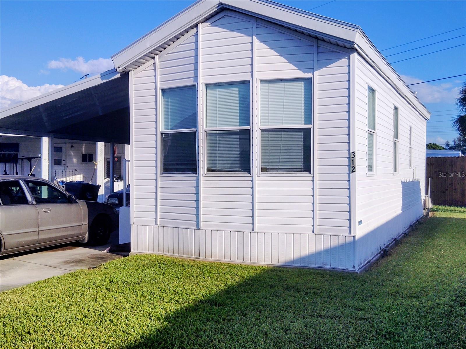 This is a rare and high desired opportunity. All ages welcome, land owned, low HOA fees, new enough to finance, and a purchase price under 100k. Yes it does exist. This is the one if you are needing a one bedroom one bath home. This home is centrally located to everything. Close to shopping, golfing, medical facilities, beaches, entertainment, Sarasota, Tampa, ST. Pete., and much more.