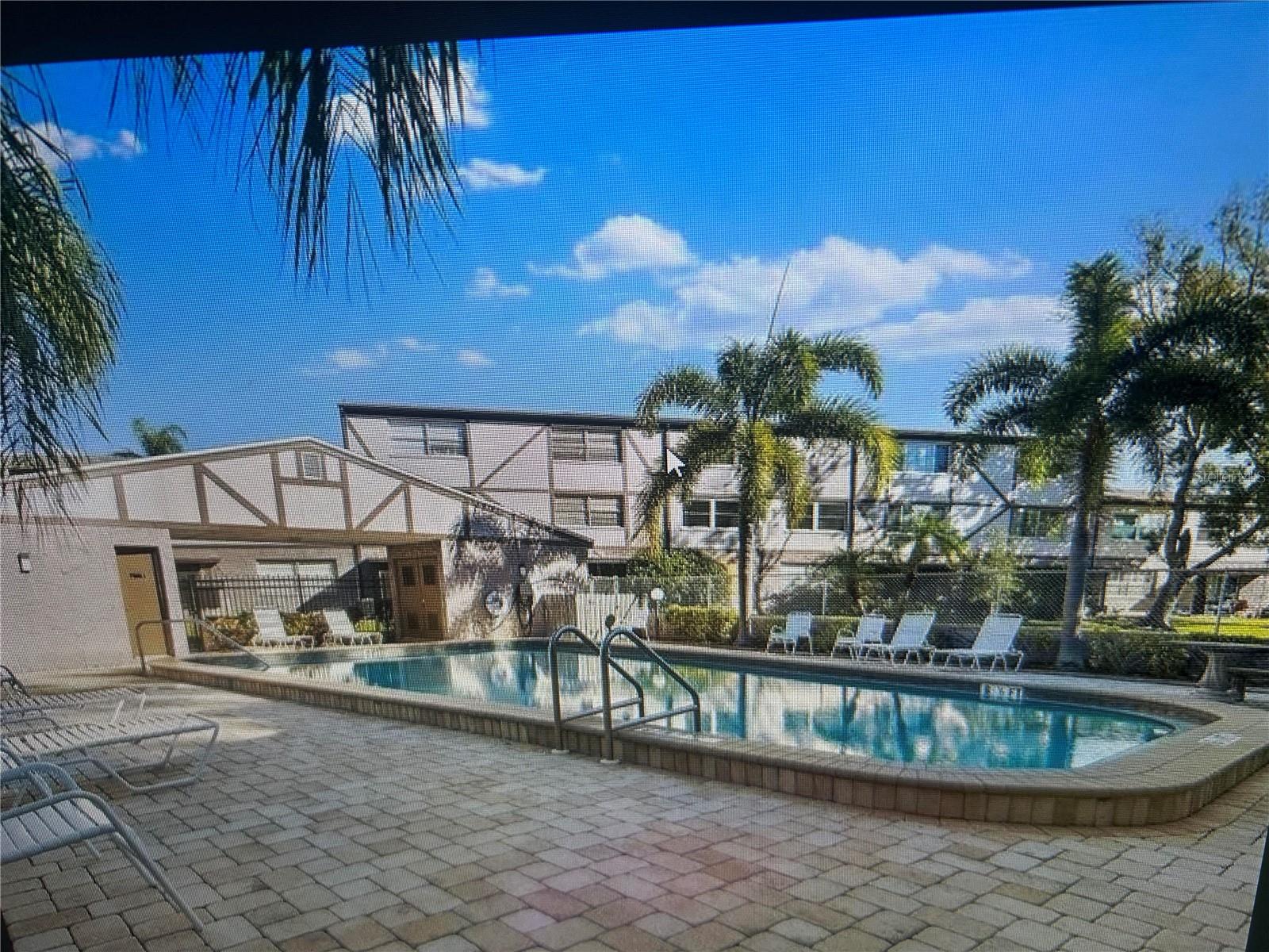 Ready for Occupancy now! We have 3 bedrooms with 2 Full bathrooms and 1 half bathroom downstairs very large open living space on the main Floor. The Community includes water, sewer, and cable TV. The views out of the main living area include a view of the Pool and the Greenspace. You have a covered Carport space with extra storage as well. The home is located very close to Downtown Market Square and US 19 for easy commuting. The location has many shops, stores, and retail stores all minutes away. Enjoy the beautiful community amenities, including a pool, shuffleboard, and tennis courts. Yes, they do allow pets. The home has a fully upgraded Kitchen with Stainless Steel Appliances. call today for a showing