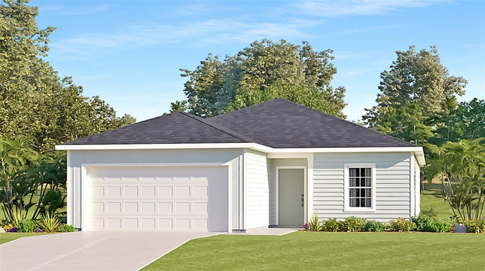 This brand-new home combines modern design with everyday comfort. The open floor plan flows seamlessly from the kitchen into the dining and living areas, creating the perfect setting for both relaxing evenings and entertaining guests. A private owner’s suite retreat with a spacious bath and walk-in closet, while additional bedrooms provide flexibility for family, guests, or a home office. A covered lanai extends the living space outdoors, ideal for enjoying Florida’s sunshine.