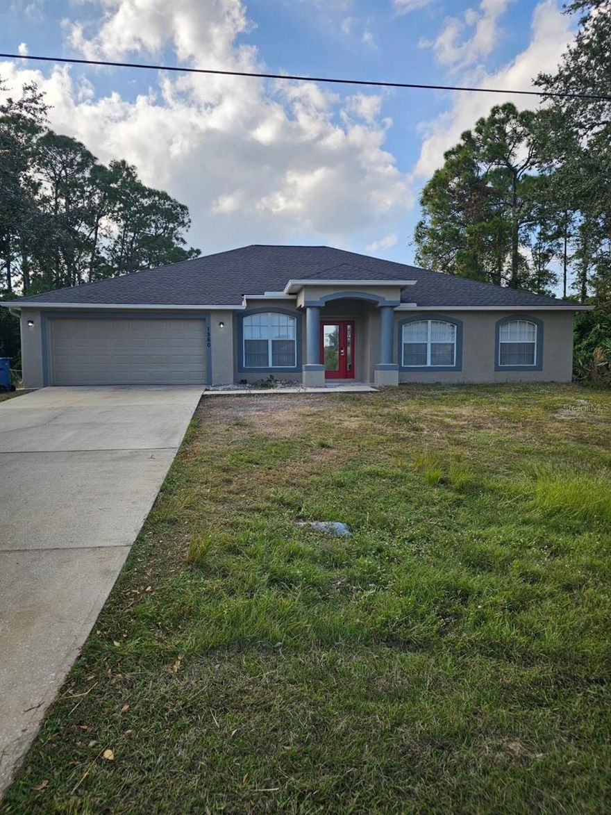 Beautiful fully renovated single-family home located at 1580 Jupiter Blvd NW, Palm Bay, FL. This move-in-ready property showcases modern upgrades throughout, including quartz countertops, stainless steel appliances, and a brand-new roof, offering both style and peace of mind.

The home features a bright and functional layout with updated finishes, making it perfect for today’s buyers. Situated on a spacious lot, it provides plenty of room to enjoy both indoor and outdoor living.

Conveniently located near schools, shopping, dining, and major roadways, this property combines comfort, quality, and location.

Priced to sell—don’t miss this opportunity! This home will not last!