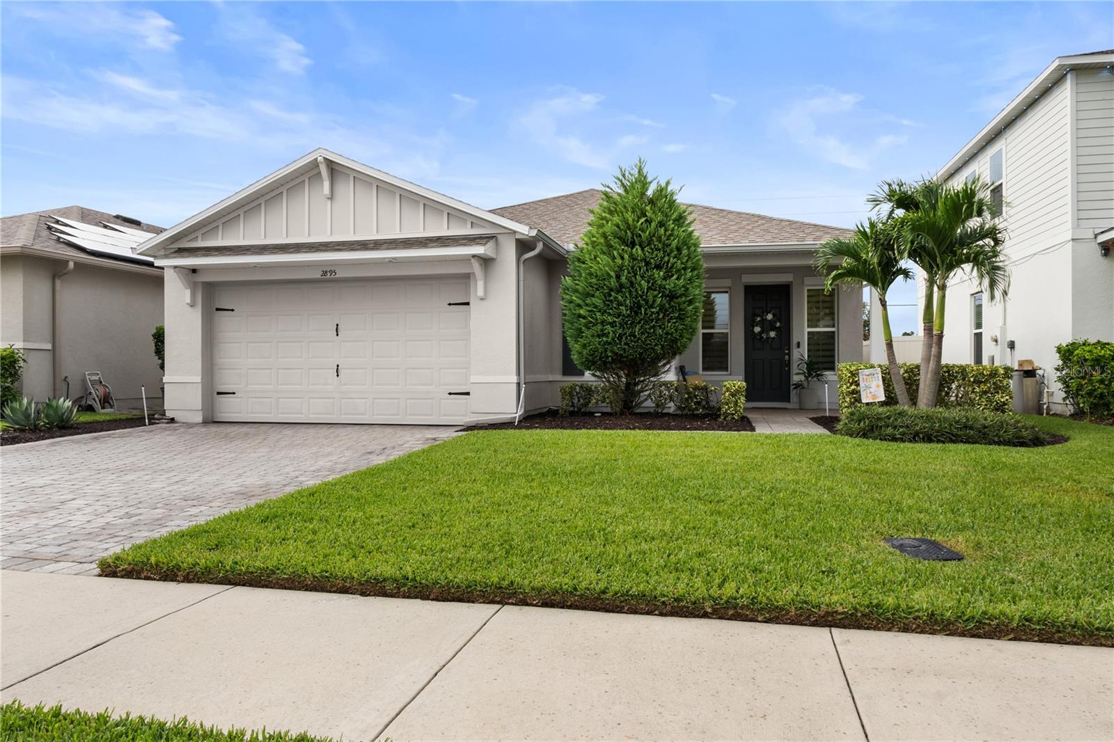 Opportunity Alert!
Fall in Love with this beautiful House in St. Cloud. NO CDD. LOW HOA
This is your chance to own a beautiful move-in ready home in one of the fastest-growing and family-friendly communities in Central Florida. This 4-bedroom, 2-bath gem offers incredible value for families and professionals looking to upgrade their lifestyle without breaking the budget.
Bright open-concept living and dining area, ideal for entertaining or cozy nights in.
Stylish kitchen with stainless steel appliances and beautiful cabinets.
Spacious primary suite with walk-in closet and private en-suite bathroom.
Covered lanai with pergola and fully fenced backyard, perfect for weekend BBQs.
2-car garage. Includes motorized zebra blinds, elegant, modern, and remote-controlled for effortless light control.
Located in a welcoming neighborhood just minutes from top rated schools, parks, and vibrant local events, this home offers the perfect blend of suburban peace and everyday convenience. Enjoy a strong sense of community, access to outdoor recreation, and easy commutes to Lake Nona, Orlando International Airport, and major highways.
Don’t Miss Out!!! Homes like this, in this price range, in this area, don’t last long. If you’re ready to invest in comfort, community, and long-term value, schedule your private showing today and make this home yours before it’s gone!