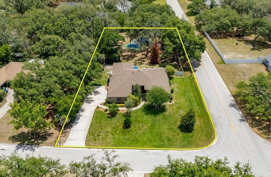 Welcome to this stunning upgraded pool home located in the highly desirable Shadow Run community! Situated on a spacious corner lot of nearly ¾ of an acre, fenced with double gate, this beautifully maintained 4-bedroom, 3-bathroom home offers the perfect blend of comfort, luxury, and functionality.
From the moment you step inside, you’ll appreciate the thoughtful upgrades throughout, including a spectacular gourmet kitchen with over $90,000 in renovations featuring granite countertops, reverse osmosis system, insta-hot water, induction cooktop, soft close cabinets, a massive granite countertop island with storage, updated appliances and bar stools included! 
The split floorplan offers privacy and flexibility, while the property is packed with valuable features and upgrades. These include newer luxury vinyl flooring, upgraded primary bathroom, guest room murphy bed, double-pane windows, and a cozy gas fireplace add style and comfort throughout the home.  Additionally, the home includes a full-house generator, 3 AC units with smart eco thermostats, brand-new roof (2026), and a saltwater pool with convenient pool bath access with quartz countertops—perfect for entertaining year-round.
Step outside to enjoy the expansive fully fenced backyard complete with mature landscaping, a playground, storage shed, and a large concrete pad ideal for pickleball, basketball, or additional recreational use.  Inside laundry room is spacious and has shelving for plenty of storage space. 
Shadow Run residents also enjoy access to beautiful Lake Grady, where you can spend your days fishing, boating, or simply taking in the breathtaking sunrise and sunset views. Conveniently located near restaurants, shopping, businesses, a new hospital, and highly “A” rated Riverview High School, this home truly offers the best of both privacy and convenience.
This is the rare combination of space, upgrades, community, and lifestyle you’ve been waiting for!  playset, pool equipment, kitchen bar stools, murphy bed, inside wine fridge washer/dryer, & pickleball net all convey with the sale! (security cameras, garage fridge and laundry room beverage fridge do not convey with sale).  Schedule a showing- just in time for summer swimming!