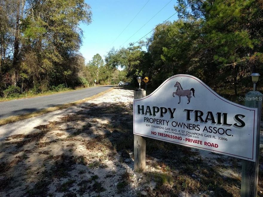 Bring your own horses ad trucks to this huge 4.97 acres acreage spot of pure nature to build your dream Place?  The land is suitable for agriculture or recreational purposes only. This prime location is secluded and private for when you need to get away from it all, yet near everything you can dream of close by such as Walt Disney World, Sea World, Golf Courses, restaurants, shopping, and entertainment. Have your own little piece of country within reach of the city. Easily access to main roads to 17-92, Interstate 4, Route 429 and 192. This beautiful, wooded 4.97 acre property is ready for your recreational activities. Buyer is responsible for survey/due diligence.  Buyer responsible for Environmental and Survey. Please use FAR/BAR AS-IS Land Contract only. Please attach pre-approval letter , Buyer is solely responsible for all feasibility study