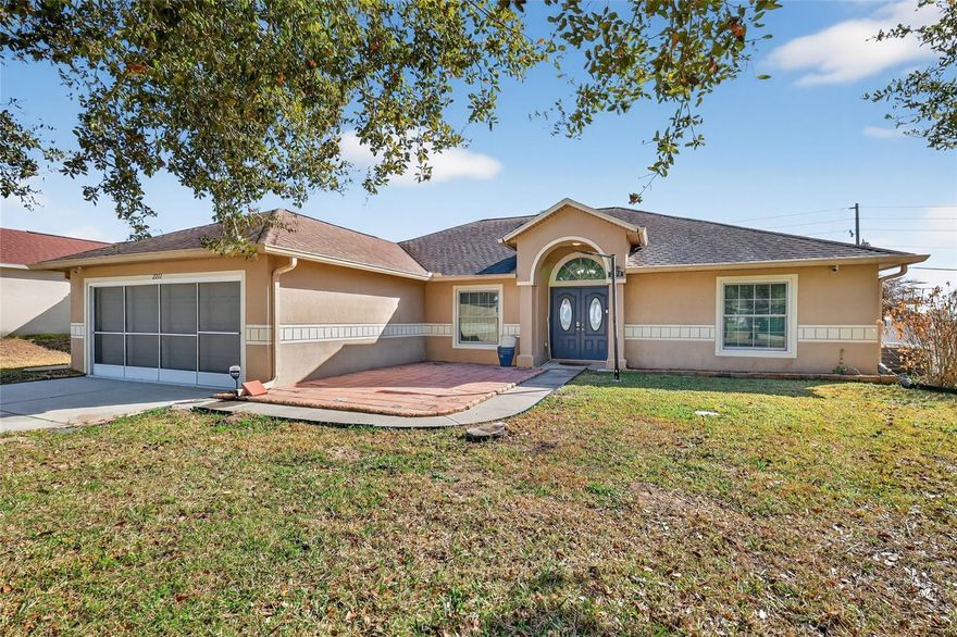 Discover the perfect blend of modern efficiency and untapped potential in this updated Leesburg gem. A New AC installed in 2023, Andersen windows and doors (2022), and a 2018 roof, the major mechanicals are already done for you. The open-concept interior features durable porcelain tile and a kitchen refreshed in 2025 with a new range, backsplash, and an expanded pantry. Retreat to a primary suite featuring a newly installed walk-in shower (2025). While the home is being sold As-Is, the value is undeniable—especially with an incredibly low $400/year HOA. This lovely home awaits your personal touch just needing a fresh coat of paint.
Prepped for SimpliSafe, Free Lorex camera system, and a backyard that opens to Sleepy Hollow Drive. This home is ready for its next chapter.