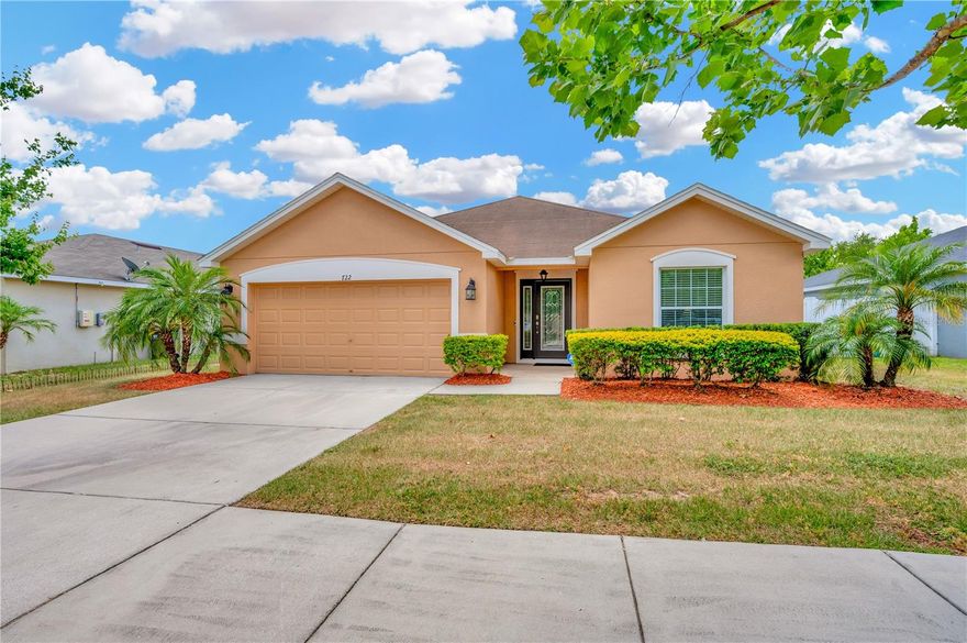 You will want to come see this awesome 3-bedroom home plus a den! Designed for your modern lifestyle, this home features an open living area with volume ceilings comprised of a spacious gathering room, a kitchen with granite counter-height island and a large walk-pantry, and a sunny dining cafe. A luxurious Master bedroom suite with spacious dimensions, an elegant tray ceiling, dual vanities, a decorative tiled shower with glass enclosure, and dual master closets. Plus, enjoy outdoor living on your large covered and screened lanai with private fenced yard. Whirlpool stainless steel appliances. Contact me today to schedule your private showing. ***Listing agent has an active real estate license and has a personal interest in the Property***