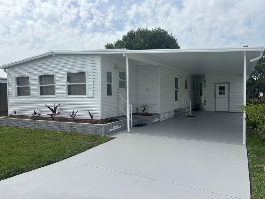 Palm lakes Estates is a 55 plus community. 2/2 home with car port. Updated 
Yearly rental only, unfurnished,  all renters must be 55 years old or older.