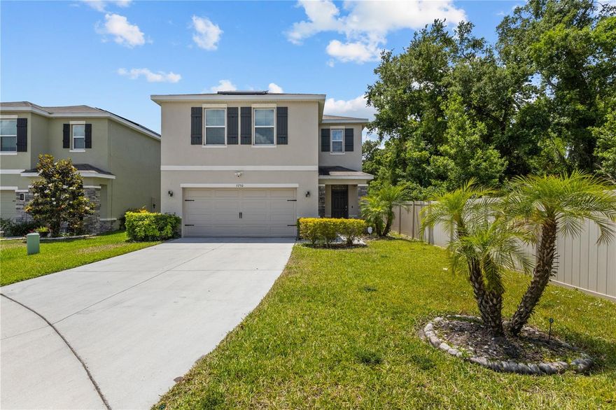 One or more photo(s) has been virtually staged. Situated at the end of a quiet cul-de-sac on a wide street within the gated community of Garden Village, this 2021-built two-story residence offers an exceptional blend of privacy, comfort, and convenience—an ideal setting for today’s buyers seeking to relocate to Florida’s Gulf Coast. Owned by the original owner, the home is positioned on one of the community’s most desirable parcels, featuring no neighboring home on one side and a private backyard that creates a peaceful, secluded atmosphere rarely found in newer construction communities.

The thoughtfully designed floor plan is move-in ready while still providing the opportunity for future personalization. The private outdoor setting lends itself well to everyday relaxation, entertaining, or the addition of outdoor living enhancements over time. Set back within the neighborhood, the residence benefits from limited traffic and a tranquil environment, reinforcing the sense of retreat while remaining centrally located.

Garden Village is a gated neighborhood known for its sidewalks, neighborly feel, and low monthly HOA of approximately $70, with no CDD fees. This adds to the overall value proposition for buyers seeking a newer home with manageable ownership costs. Additional features include a Ring security system with floodlight camera, and the property is located in a non-flood zone.

The location offers outstanding convenience for daily living, with multiple public and other options nearby, and close proximity to Sam’s Club, Lowe’s, Publix, Target, Detwiler’s Farm Market, and other everyday necessities. Downtown Sarasota is approximately 15 minutes away, offering arts, dining, and cultural attractions. Lido Beach and St. Armands Circle are approximately 20–25 minutes, while Siesta Key’s renowned beaches are about 25–30 minutes away, making weekend escapes effortless.

Sarasota continues to attract buyers from across the country for its celebrated beaches, vibrant arts scene, year-round outdoor lifestyle, and favorable tax environment. This home presents a compelling opportunity to enjoy privacy, modern construction, and a central Sarasota location—well suited for primary residence, relocation, or long-term investment.
