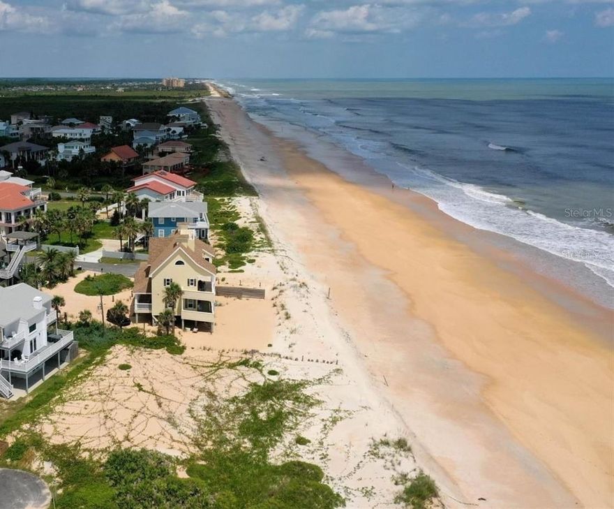 CHEAPEST OCEAN FRONT BUILDALE LOT AVAILABLE! Dont miss this rare opportunity to own the only oceanfront lot available in this highly sought-after location. Perfectly positioned in a friendly, welcoming neighborhood, this lot offers an unparalleled chance to build your dream home by the sea, all while enjoying the freedom of NO HOA restrictions.
Key Features:
Oceanfront Views: Unobstructed views of the Atlantic Ocean, with direct access to the beach.
Exclusive Opportunity: The only oceanfront lot available in this area – don’t miss your chance!
No HOA: Build with total flexibility and design your home without the constraints of HOA rules.
Ideal Location: Steps from Bing’s Landing for boat launching, Washington Oaks Park, and Marineland. Flagler Beach is just minutes away.
Nearby Amenities: Enjoy easy access to local wineries, fine dining, and unique shops.
Nature Lover’s Dream: Take advantage of scenic walking trails and outdoor adventures right at your doorstep.
Whether you’re looking to embrace a relaxed beach lifestyle or enjoy nearby outdoor activities, this oceanfront lot is your gateway to the best of coastal living. With such an exclusive opportunity, it won’t last long.

Act now and secure the only available oceanfront property in this incredible neighborhood!