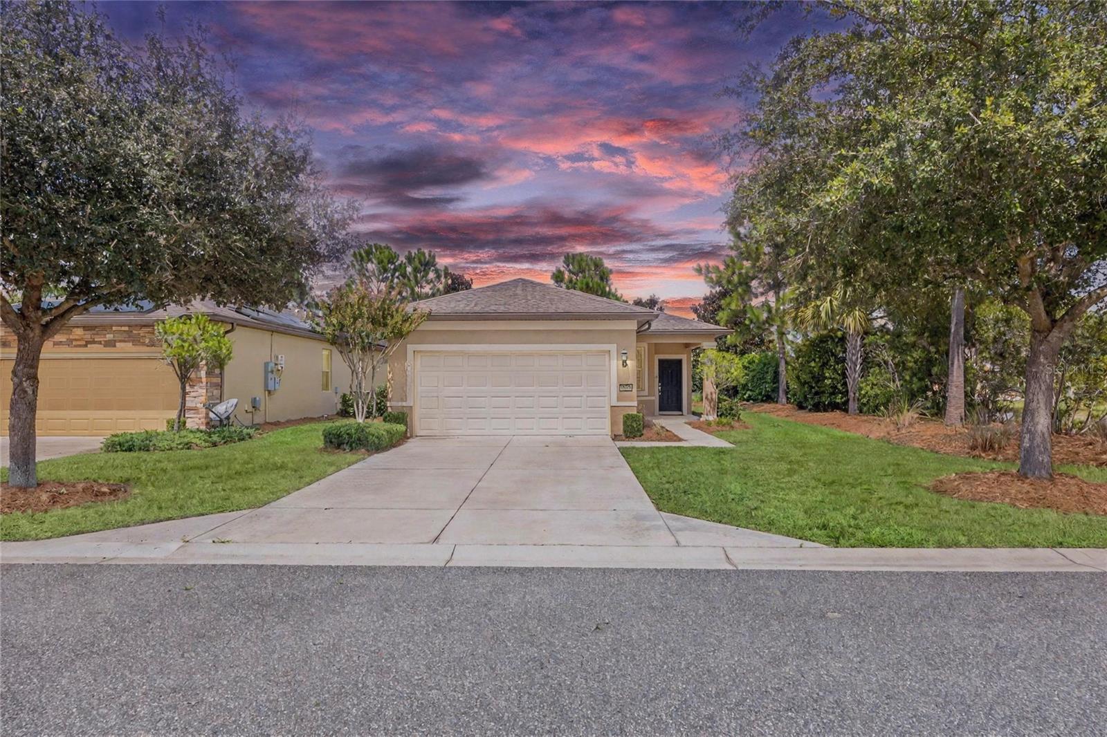 Welcome to this charming Noir Coast garden home located in the highly sought-after Del Webb Stone Creek community. This 2-bedroom, 2-bathroom residence offers the perfect blend of comfort and convenience with a maintenance-free lifestyle. Situated on a desirable corner lot with no home behind you, you’ll enjoy exceptional privacy and peaceful views.
The heart of the home is the inviting kitchen, complete with granite countertops, ample cabinetry, and a functional layout—ideal for both everyday living and entertaining. The open living area flows seamlessly to the paver lanai with a birdcage enclosure, where you can relax and unwind while enjoying the serene outdoor setting.
With two spacious bedrooms, including a comfortable primary suite, this home offers versatility for guests, a home office, or hobbies. Thoughtfully designed for easy living, this garden home combines low-maintenance elegance with the resort-style amenities that Stone Creek is known for.
Don’t miss the opportunity to enjoy privacy, convenience, and community all in one beautiful package!