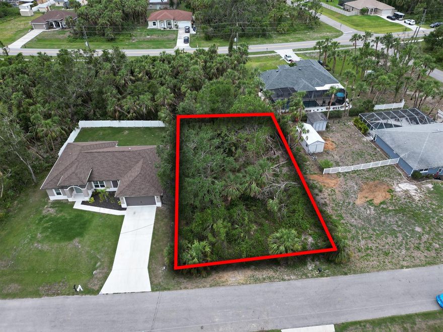This 0.25-acre vacant lot on Boswell St offers a clean slate in one of Sarasota County’s fastest-growing cities. Located just minutes from I-75, the property provides easy access to Sarasota, Venice, Port Charlotte, and beyond—while still maintaining a quiet, residential feel. With no HOA and no deed restrictions, you have the freedom to design and build the home you actually want—whether that’s a primary residence, second home, or long-term investment. The surrounding area continues to see new construction, infrastructure growth, and expanding commercial development, making this a strategic location to buy and build. You’re also a short drive from Wellen Park, shopping, dining, parks, golf courses, and Gulf Coast beaches—offering both convenience and lifestyle appeal. For buyers looking to build, custom home-building guidance is available, including help navigating budgets, timelines, and design options. Whether you’re ready to build now or land-bank for the future, this lot delivers flexibility, location, and long-term upside.