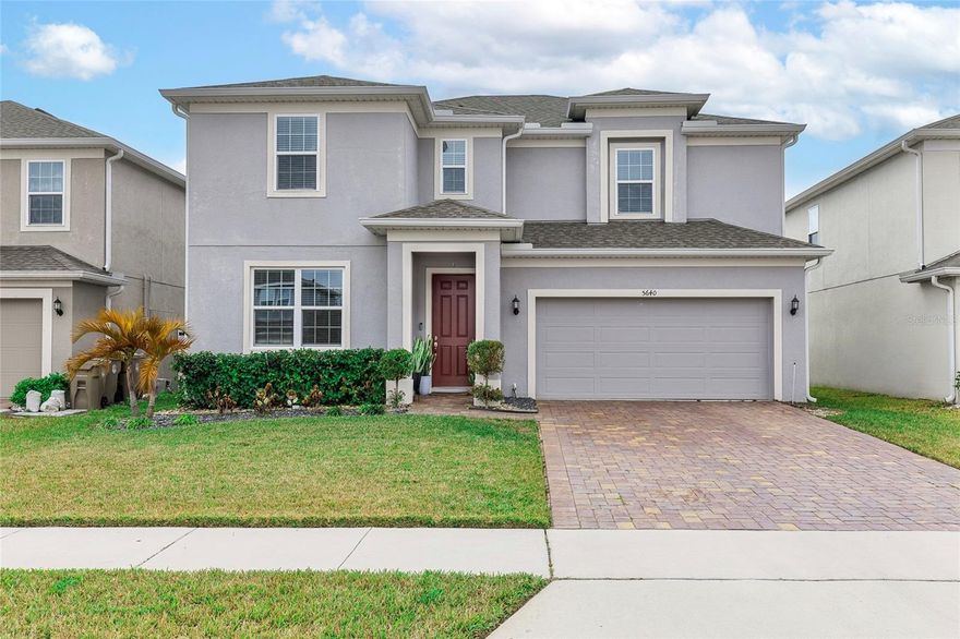 Beautiful two story home in the desirable Wiregrass community in St. Cloud, just minutes from Lake Nona and Medical City. This spacious home features a two car garage, fenced backyard, and an open concept first floor with kitchen, living and dining areas, dedicated office, and half bath.
Upstairs includes a versatile loft perfect for a playroom, media space, or second office, plus a full laundry room, large primary suite with private bath, and three additional bedrooms with a shared bathroom. Washer, dryer, and whole home water filtration system included.
Enjoy community amenities including a resort style pool, playground, dog park, and recreation areas, with convenient access to Orlando International Airport, SR 192, 417, 528, and Narcoossee Road. Contact us to schedule a showing.