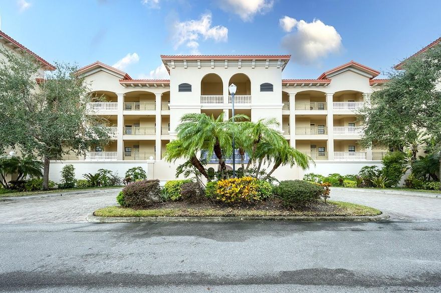 Beautiful 3 bedroom/2 ½ bath furnished Condo in the upscale gated community of Lake Vista Residence is Available Now for Annual Lease. Take the elevator up and Step inside to the soaring 10" tray ceilings with crown molding and spacious open floor concept. Cheery and bright, the lovely kitchen features granite countertops, wood cabinets, and a breakfast bar, making entertaining a delight. Unwind by stepping out into the private screened lanai and enjoy the scenic view. Retreat to the peaceful owner's suite that offers access to lanai and en-suite bath which showcases double sink vanity, walk-in shower, soaking tub, private water closet, and his and her walk-in closets. There is also a guest bath, and two well-furnished bedrooms and a full bath. Ground-level assigned garage parking included. Lake Vista Residences includes building elevator, resort-style pool and spa, clubhouse, barbeque grill area, fitness room, lending library, conference room, and community kitchen. Enjoy the lifestyle conveniently located adjacent to downtown Lakewood Ranch and just minutes from The UTC Mall, restaurants, top-rated schools and the beautiful beaches Sarasota and Manatee have to offer. Live the Florida Dream today!