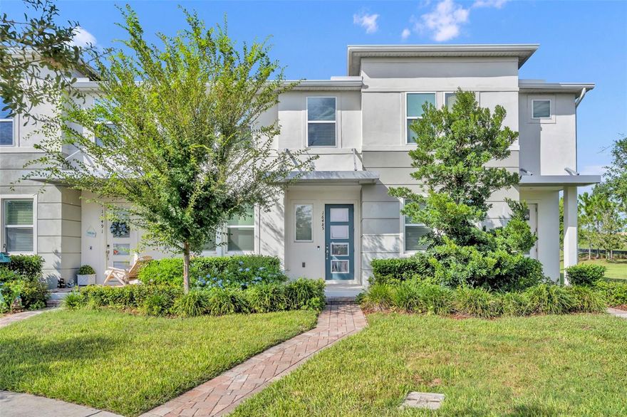 Welcome to this well-maintained move in ready 3 bedroom, 2.5 bathroom townhome located in the sought-after Hawksmoor community of Horizon West. The home features a functional layout with spacious living areas, modern finishes, and plenty of natural light throughout. A private paver courtyard connects the home to the rear-facing garage, creating an inviting outdoor space for relaxing or entertaining.

This property also offers the option to be purchased fully or partially furnished, providing added convenience for buyers seeking a move-in-ready lifestyle.

The community provides an array of amenities, including a resort-style pool, splash pad, fitness center, clubhouse, playgrounds, and scenic walking trails, all designed for an active and social lifestyle.

Conveniently positioned near 429, Waterleigh Village, and Hamlin Town Center, you’ll enjoy quick access to shopping, dining, and entertainment. Just minutes away are world-class resorts and theme parks, making this a prime location for both everyday living and leisure.

If you’re looking for a low-maintenance home in a vibrant Winter Garden community, Hawksmoor is the perfect fit.