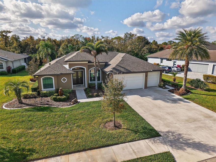 Welcome to 2006 148th Ct E, Bradenton, FL 34212, a beautifully maintained home located in the highly sought-after Mill Creek community—where space, privacy, and Florida living come together seamlessly. Set on a quiet street, this home offers exceptional upgrades and peace of mind. From the moment you arrive, you’ll notice the inviting curb appeal, enhanced by a freshly painted exterior (2025) and a brand-new roof, delivering both style and long-term durability. Step inside to discover light-filled living spaces designed for effortless entertaining and everyday comfort, all protected by hurricane-impact windows for added safety and energy efficiency. The scraped hickory wood floors lead to the kitchen and family room, the heart of the home flows naturally into the outdoor living area through the "disappearing corner" sliding doors, where your heated salt water pool takes center stage—perfect for year-round enjoyment, whether hosting gatherings or relaxing in total privacy. The fully fenced backyard provides an ideal setting for pets, play, and outdoor entertaining. Key systems have been thoughtfully updated, including the air conditioning system replaced in 2020, offering efficiency and reliability for years to come. Flexible living areas allow room for a home office, guest space, or hobby room, while the private bedroom layout creates a peaceful retreat at the end of the day. Ideally located in Mill Creek, residents enjoy a serene, established neighborhood with NO CDD and easy access to shopping, dining, top-rated schools, golf, and major commuter routes—all while maintaining a sense of privacy and space that’s hard to find. Move-in ready, loaded with high-value upgrades, and priced to attract serious interest—this is the home you have been waiting for! Schedule your private showing today and experience why 2006 148th Ct E stands out as an exceptional opportunity.