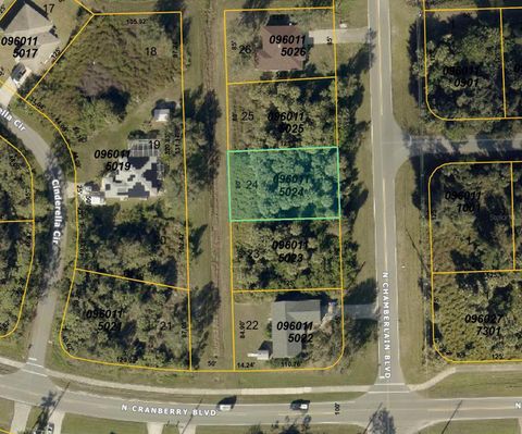 N CHAMBERLAIN BOULEVARD NORTH PORT FL 34286