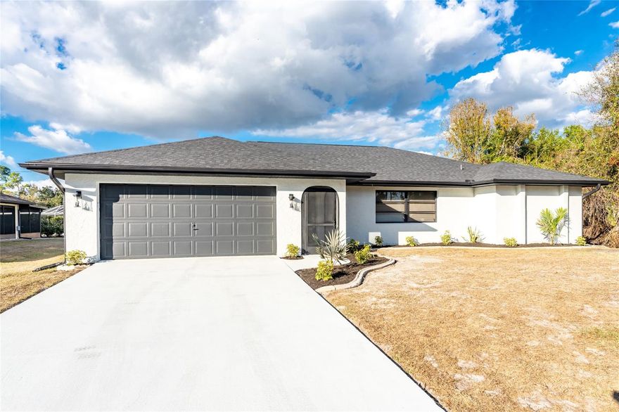 Beautifully FULLY REMODELED home offering the perfect blend of modern design, functionality, and Florida lifestyle. Featuring a BRAND NEW ROOF (January 2026), this property provides peace of mind along with stunning upgrades throughout.
The home showcases SOARING HIGH CEILINGS, a desirable SPLIT FLOOR PLAN, and TILE FLOORING THROUGHOUT, creating a bright, open, and cohesive living space. The updated kitchen is the heart of the home, complete with QUARTZ COUNTERTOPS, a stylish QUARTZ BACKSPLASH, and NEW STAINLESS STEEL APPLIANCES, all overlooking the spacious FAMILY ROOM, perfect for everyday living and entertaining.
Just off the main entry, a SUN FILLED LIVING ROOM offers a welcoming space ideal for entertaining guests, relaxing with family, or creating a flexible area such as a home office or sitting room.
The PRIMARY SUITE features a beautifully renovated bathroom with DUAL SINKS, QUARTZ COUNTERS, and an EXPANSIVE WALK IN SHOWER designed with comfort and elegance in mind. Guests will appreciate the thoughtfully designed GUEST BATH WITH DIRECT ACCESS TO THE POOL, ideal for outdoor entertaining and Florida living.
Additional highlights include a LARGE INDOOR LAUNDRY ROOM with ample storage and workspace, as well as a layout that flows effortlessly from indoors to outdoors.
Situated on a VERY QUIET STREET, this home offers both privacy and convenience just minutes from SCHOOLS, SHOPPING, DINING, I 75, and BEAUTIFUL GULF BEACHES.
Move in ready with modern finishes throughout, this home delivers comfort, style, and location all in one exceptional package.