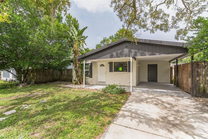 Here is your opportunity to live in a completely renovated single family home located only three blocks away from Busch Gardens and 1.5 miles from the University of South Florida in Tampa. Enjoy comfort living with 1,000 sq ft of living space featuring 3 bedrooms, 1 bathroom, a large private yard and plenty of parking space. Schedule your private showing today. Pets are welcomed!