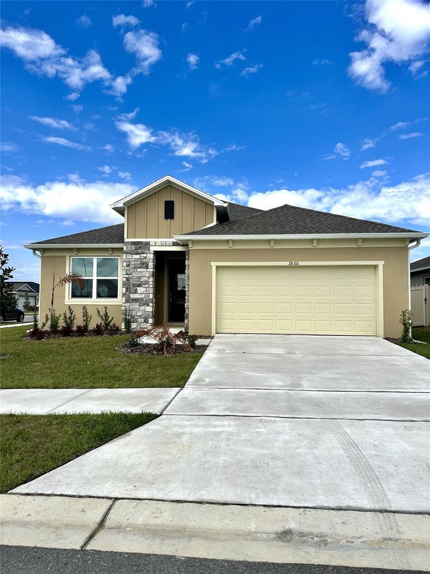 For Rent gorgeous single-story home offers an open floor plan with tile flooring in the main living and wet areas and a dedicated laundry room for added convenience. The spacious great room features 9-ft. ceilings and opens to a covered back patio, ideal for relaxing or entertaining. The modern kitchen is well-appointed with 42-in. upper cabinets, an eat-at island, pantry, granite countertops, and Whirlpool® stainless steel appliances. The private primary suite includes a large walk-in closet and a well-designed bath with a dual-sink vanity, linen closet, granite countertops, and a walk-in shower with tile surround.