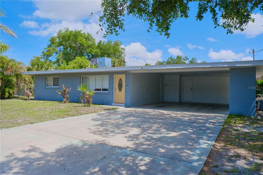 Exceptional income-producing duplex located within the Sarasota city limits in desirable Flood Zone X, meaning no flood insurance is required. This solid block construction property offers multiple investment opportunities including owner-occupancy, short-term rentals, long-term rentals, student housing, or a hybrid income strategy. Located directly across from the revitalized North Water Tower Park, residents and guests can enjoy paved walking trails, a disc golf course, playground, covered picnic areas, public restrooms, and a water bottle filling station.

Each private unit features 2 bedrooms and 1 bathroom with beautifully updated kitchens showcasing shaker cabinetry, quartz countertops, timeless restored terrazzo flooring, open-concept living areas, private laundry rooms, screened lanais, and covered carports with locked storage. Unlike many duplexes, the units do not share a common wall or yard space, offering enhanced privacy and reduced noise between occupants.

Major capital improvements have already been completed within the past seven years, including the roof, dual HVAC systems, and water heaters. Additional investor-friendly features include separate utilities and durable block construction.

The property’s central location provides quick access to Downtown Sarasota, Bradenton, Lakewood Ranch, SRQ Airport, Ringling College, New College, University of South Florida, and world-famous Gulf beaches, supporting a strong tenant and guest pipeline with future rental growth potential.

According to the City of Sarasota permitting website, the occupancy use is listed as R1 Hotels/Motels/Boarding House, creating flexibility for multiple income-producing uses. Unit B has been operating as a short-term rental through Airbnb and VRBO since January 2026 and has already generated approximately $13,926 in rental revenue. Unit A is currently owner-occupied. The current owners originally purchased the property using FHA financing as their primary residence, demonstrating an excellent opportunity for buyers interested in “house hacking” by living in one unit while offsetting expenses with rental income from the other.

With three major colleges nearby, the property also presents excellent potential for student housing demand. Whether you are an investor seeking cash flow, a buyer looking to offset monthly expenses through owner-occupancy, or someone searching for a flexible income-producing property in a rapidly growing Sarasota location, this duplex offers outstanding versatility and long-term upside potential.