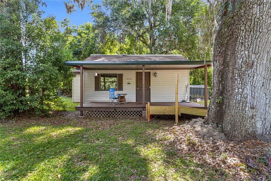 Welcome to this quaint home that is perfect for first time buyers or investment opportunity! This charming 2 bedroom, 1 bath home in Belleview is nestled behind HWY 301 and Winn-Dixie and is wheelchair accessible. This cozy home holds potential for the next owners! The open-floor plan is perfect for hosting gatherings with the living room, dining room and kitchen all connected. The laundry room is indoors and has lots of room for adding cabinets or shelves for additional storage. Whether you are looking to add to your investment portfolio or looking for a perfect first time buyers property, this house is worth looking at! This could be considered for a mortgage with a renovation loan.