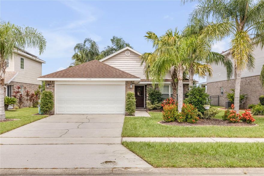 Welcome to this beautifully updated 3-bedroom, 2-bathroom home in the highly desirable Coquina Cove community of Port Orange, where modern features, functional design, and a peaceful setting come together. From the moment you arrive, the home’s inviting curb appeal sets the tone for what awaits inside. Step through the front door into an airy open floor plan that allows the living, dining, and kitchen areas to blend seamlessly—making the space perfect for everyday living as well as entertaining friends and family. The primary suite serves as a comfortable and private retreat, complete with an en suite bathroom featuring updated fixtures, ample storage, and a fresh, contemporary feel. Two additional bedrooms are generously sized and offer flexibility for a variety of needs—whether that’s space for family, visiting guests, a playroom, or a dedicated home office. A second full bathroom, thoughtfully designed with modern touches, serves these rooms and the main living areas. At the heart of the home, the kitchen stands out with its sleek countertops, modern cabinetry, stainless steel appliances, and a breakfast bar that provides the perfect spot for casual dining or morning coffee. The open-concept layout ensures the kitchen flows naturally into the dining and living spaces, making it easy to stay connected whether you’re cooking, relaxing, or hosting gatherings. One of the highlights of this home is the large outdoor patio overlooking serene water views. This space is ideal for unwinding after a long day, hosting weekend cookouts, or simply enjoying the sights and sounds of nature right from your backyard. The combination of indoor and outdoor living areas provides the perfect setting for both relaxation and entertaining. Situated in a prime location, this home is just minutes from top-rated schools, shopping, dining, and the beautiful beaches that make Port Orange such a sought-after area. With its tasteful updates, versatile layout, and scenic setting, this property offers an exceptional opportunity to enjoy the best of both comfort and convenience.