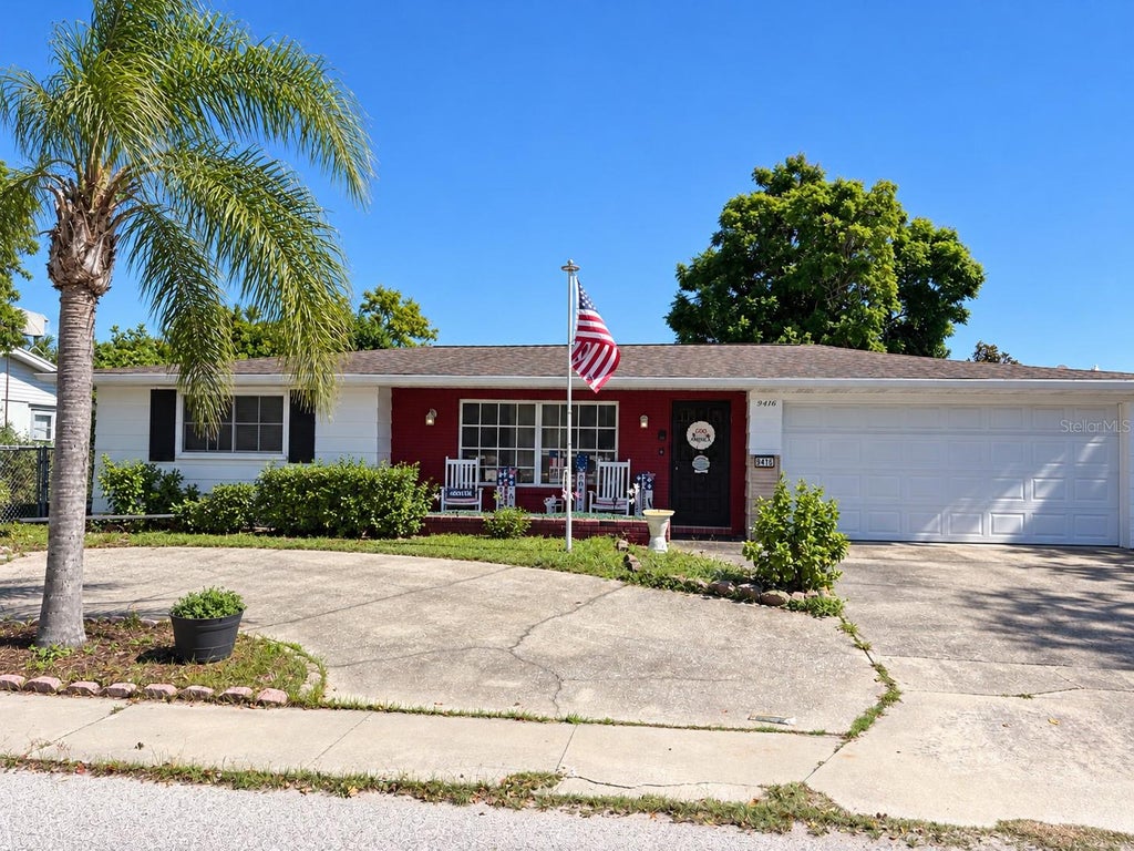 Photo of 9416 Palm Avenue, Port Richey, FL 34668 (MLS # TB8557385)