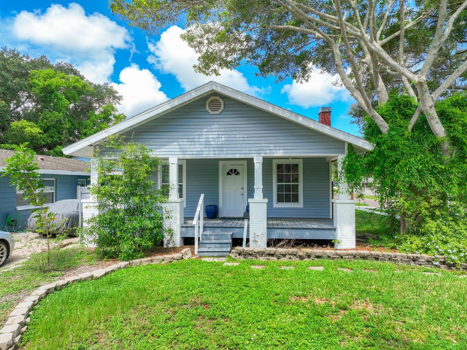Charming and Affordable 2-Bedroom Home on Quaint Brick Street in Largo
Welcome to this adorable and affordable home located on a picturesque brick street in Largo. This charming 2-bedroom, 1-bathroom residence offers a welcoming front porch, perfect for relaxing and enjoying the neighborhood.
As you step inside, you'll be greeted by luxury vinyl floors that flow throughout the home, creating a seamless and elegant look. The open dining and living room combo features a decorative fireplace, adding a touch of coziness to the space.
The modern kitchen is a chef's dream, boasting new wood cabinets, stainless steel appliances, and granite countertops. A convenient pass-through window to the dining area makes entertaining a breeze. The home also includes a washer and dryer located in the hall for your convenience.
Both bedrooms are generously sized, providing ample space for rest and relaxation. The updated bathroom adds a modern touch to this classic home.
Step outside to find a delightful back porch, ideal for entertaining or enjoying a quiet evening. The newly installed driveway offers extra parking, ensuring plenty of space for you and your guests.
This home also welcomes your furry friends, accepting both dogs and cats. 
Don't miss out on this gemschedule a showing today before it slips away!